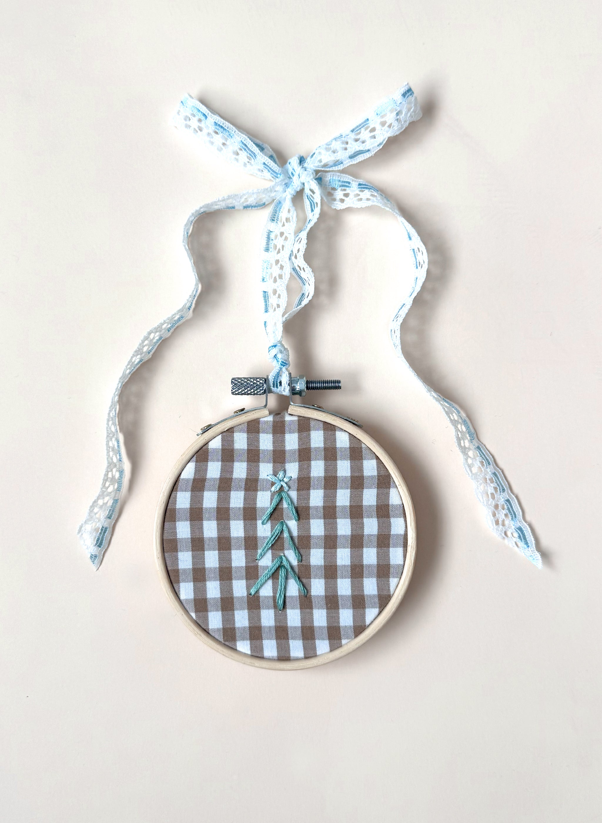 Holiday Tree Upcycled Ornament