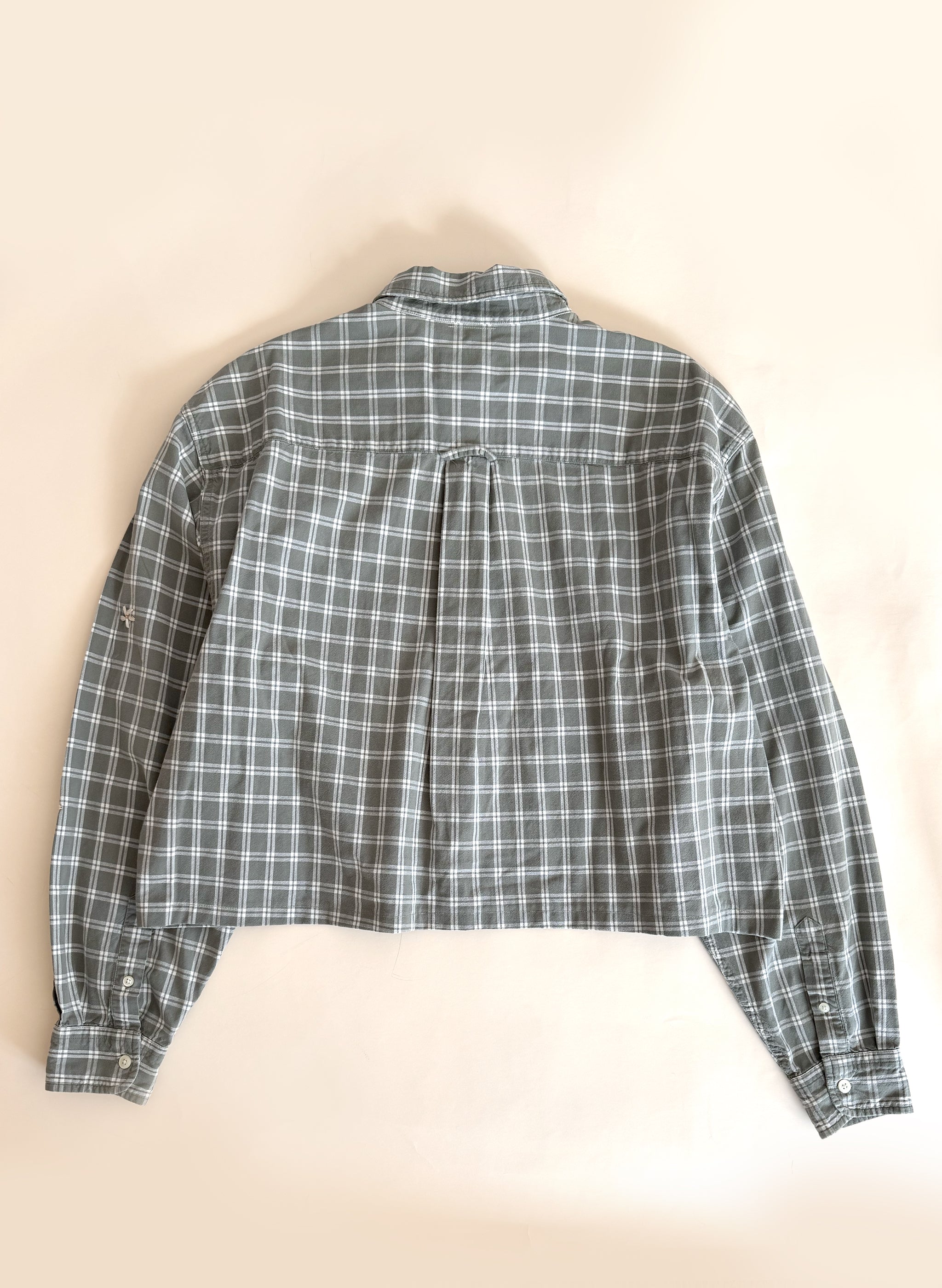 Reworked Crop Shirt - XL