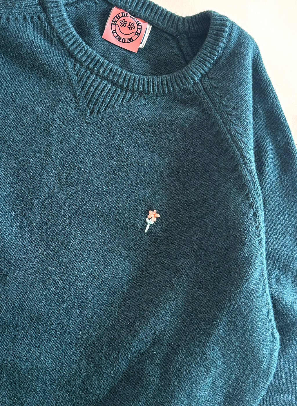 Wildflower Crewneck Sweater - L