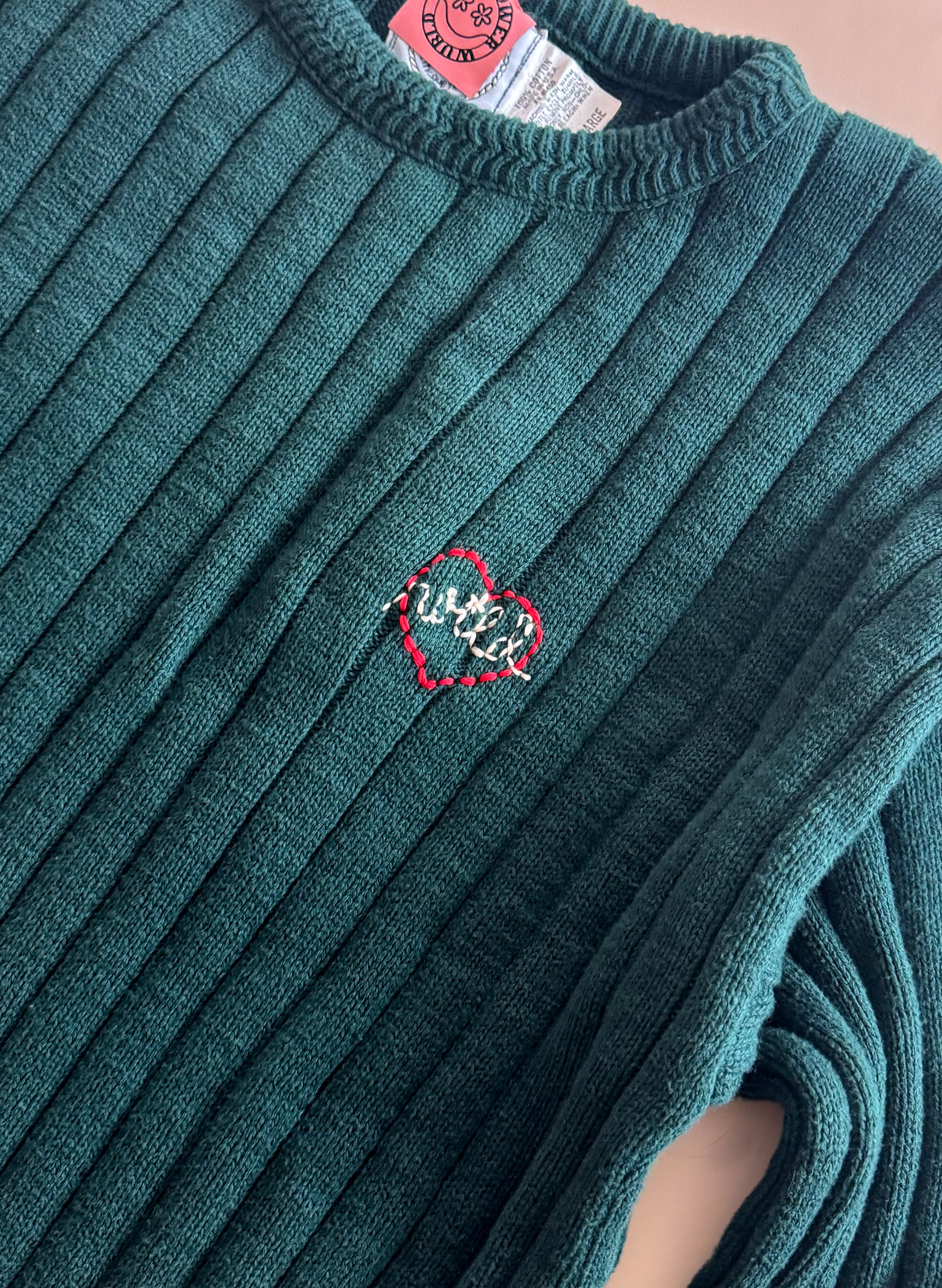 Wild Heart Crewneck Sweater - L