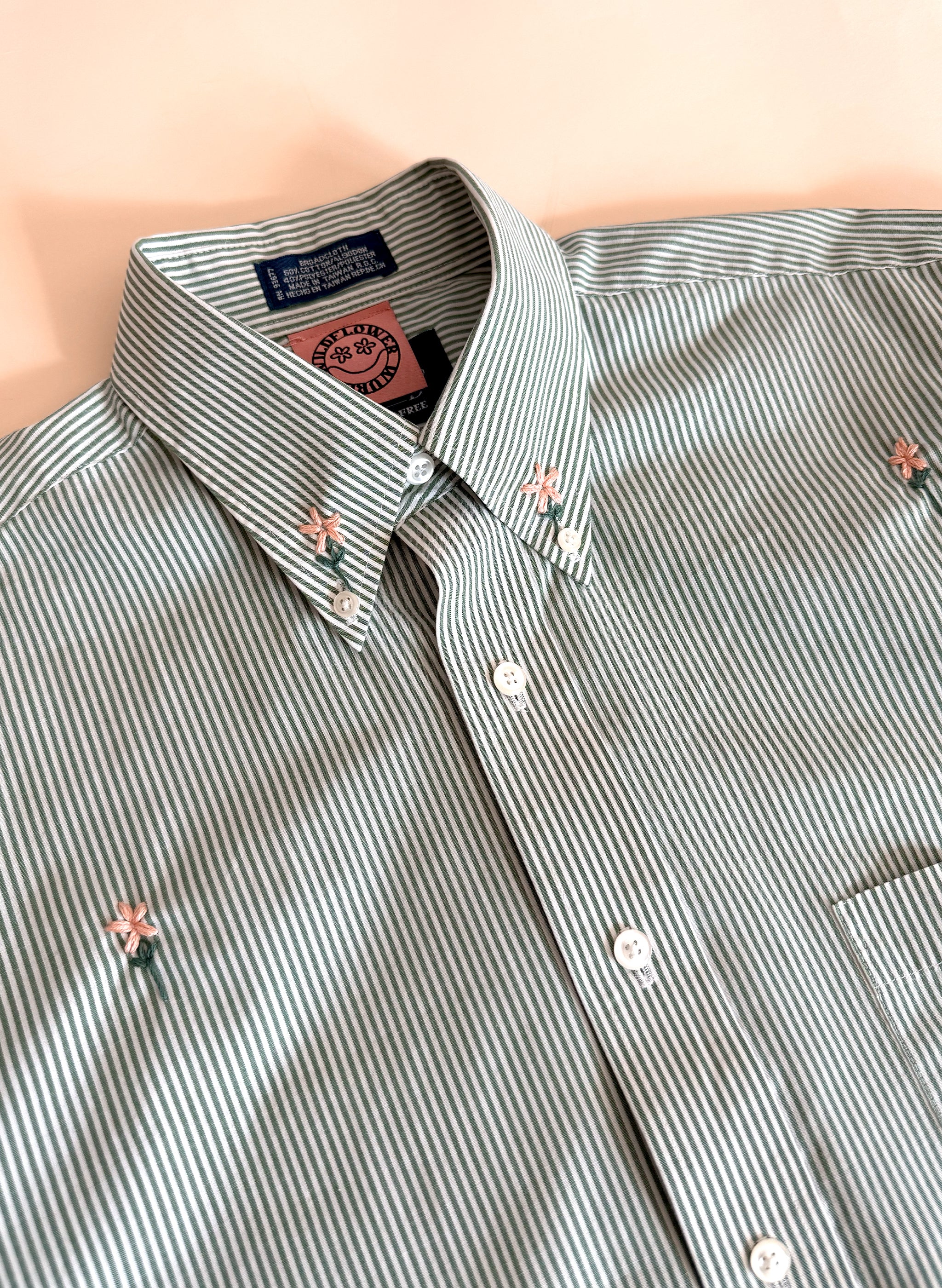 Reworked Crop Shirt - M