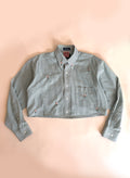 Reworked Crop Shirt - M