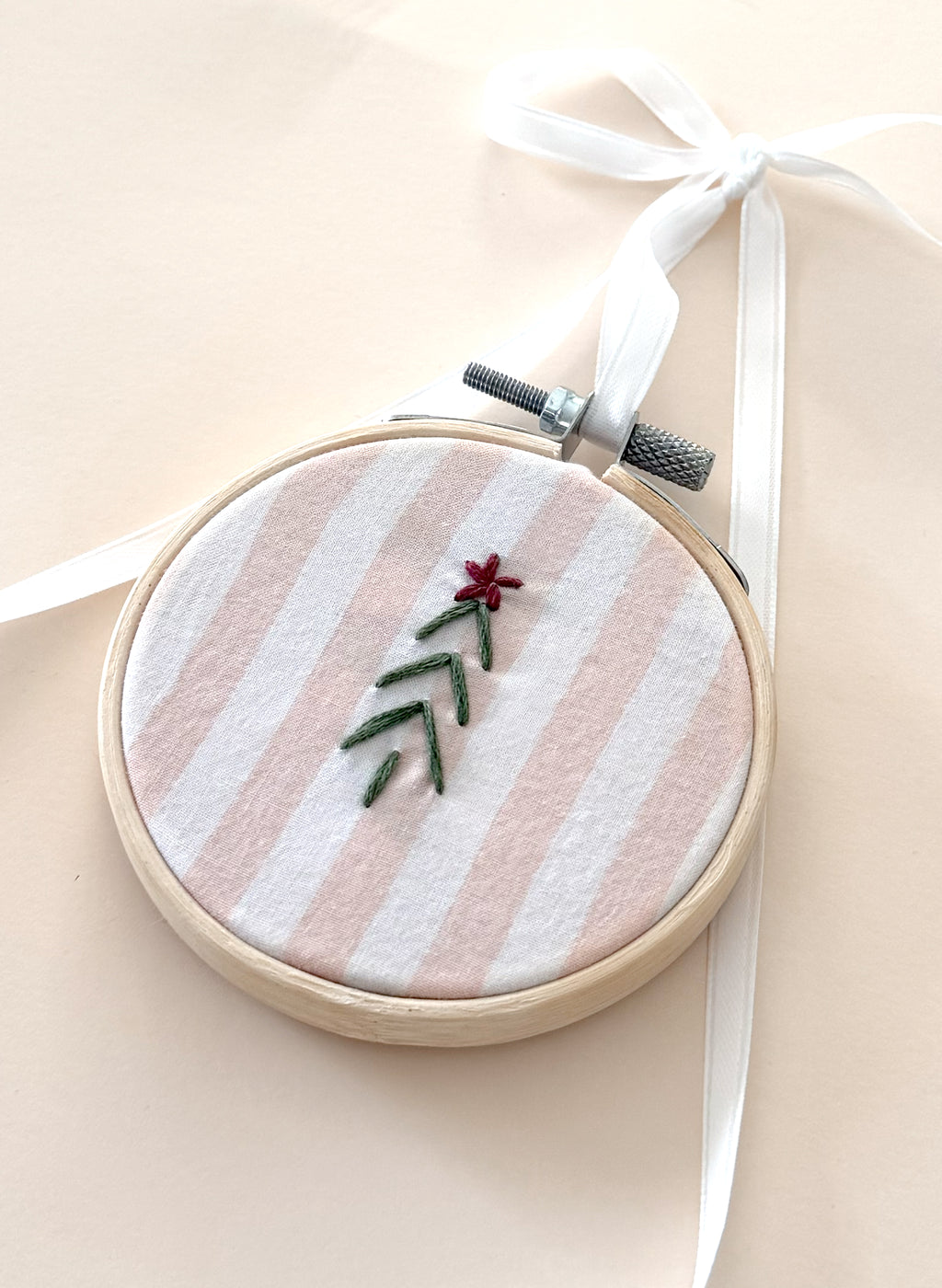 Holiday Tree Upcycled Ornament