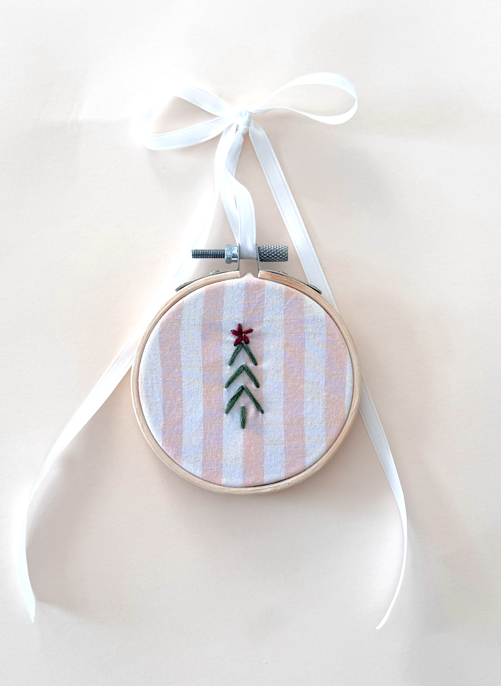 Holiday Tree Upcycled Ornament