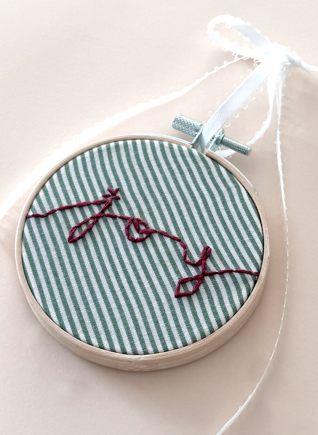 "Joy" Upcycled Ornament