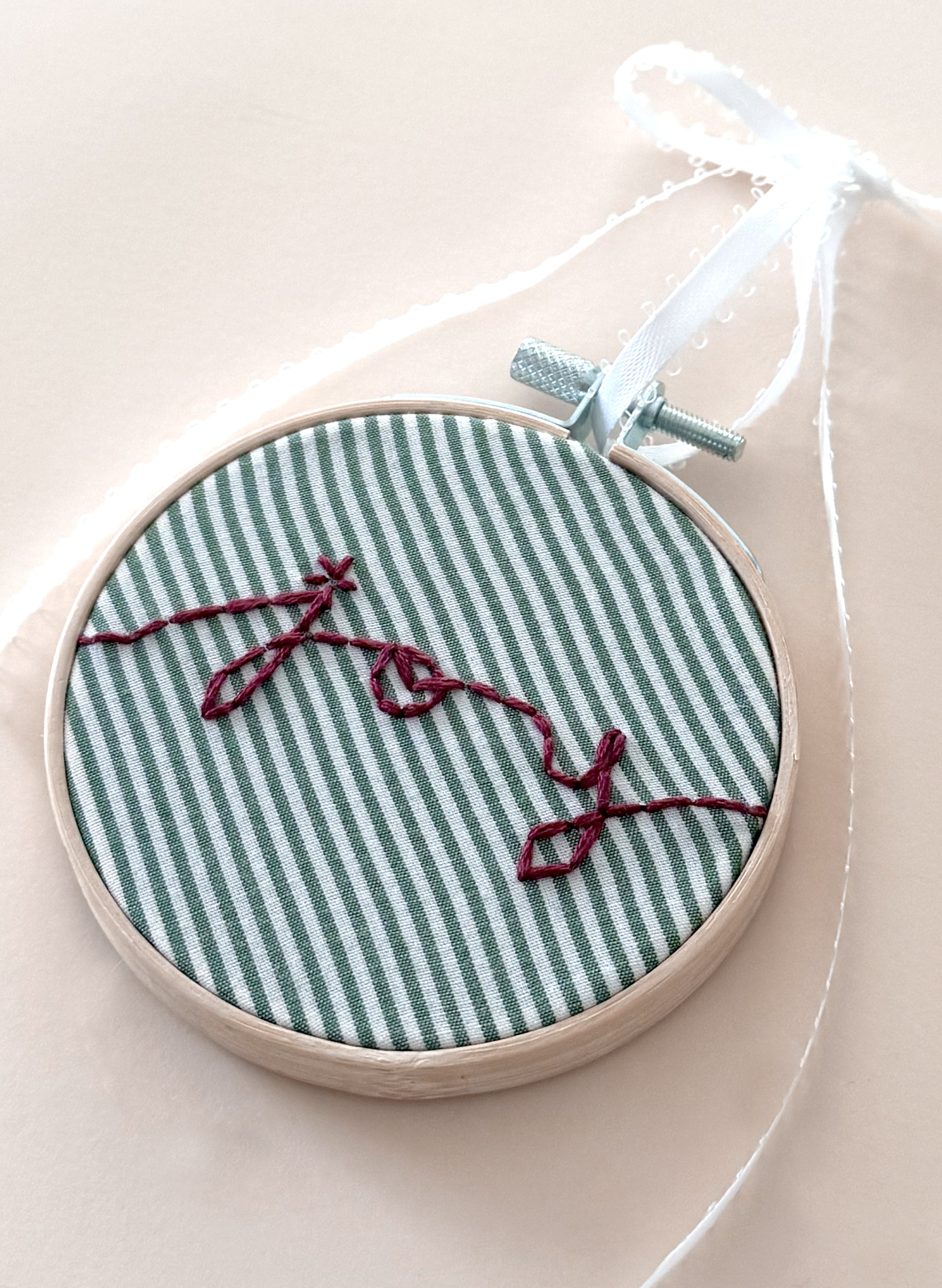 "Joy" Upcycled Ornament