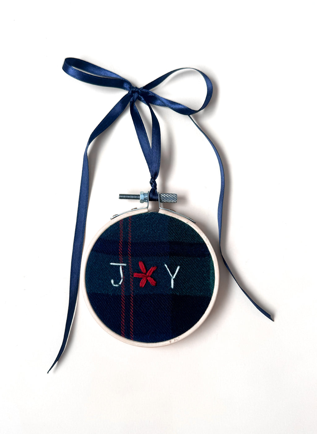 "Joy" Upcycled Ornament