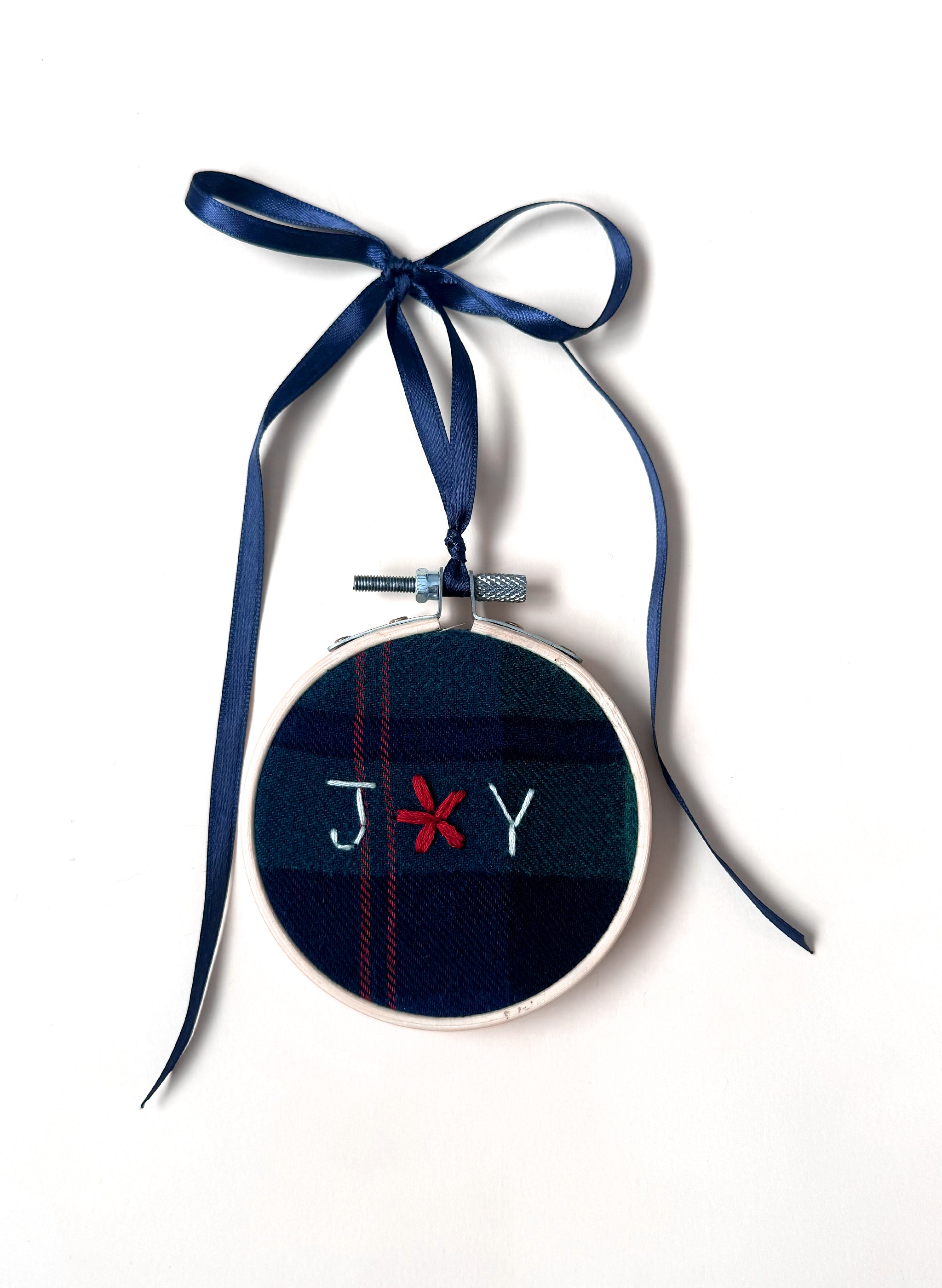"Joy" Upcycled Ornament