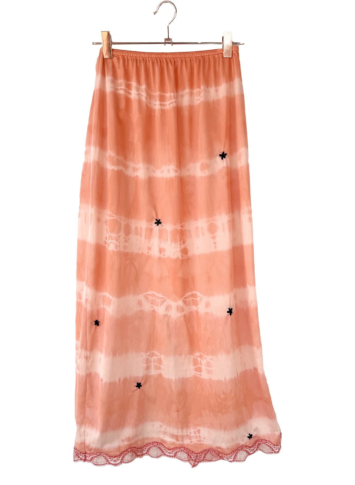 Hand-Dyed Maxi Slip Skirt