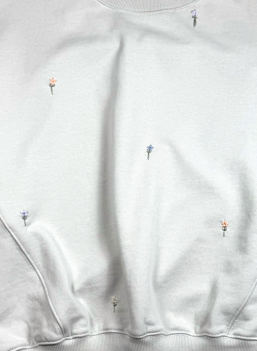 Organic Crewneck Pullover - Mist