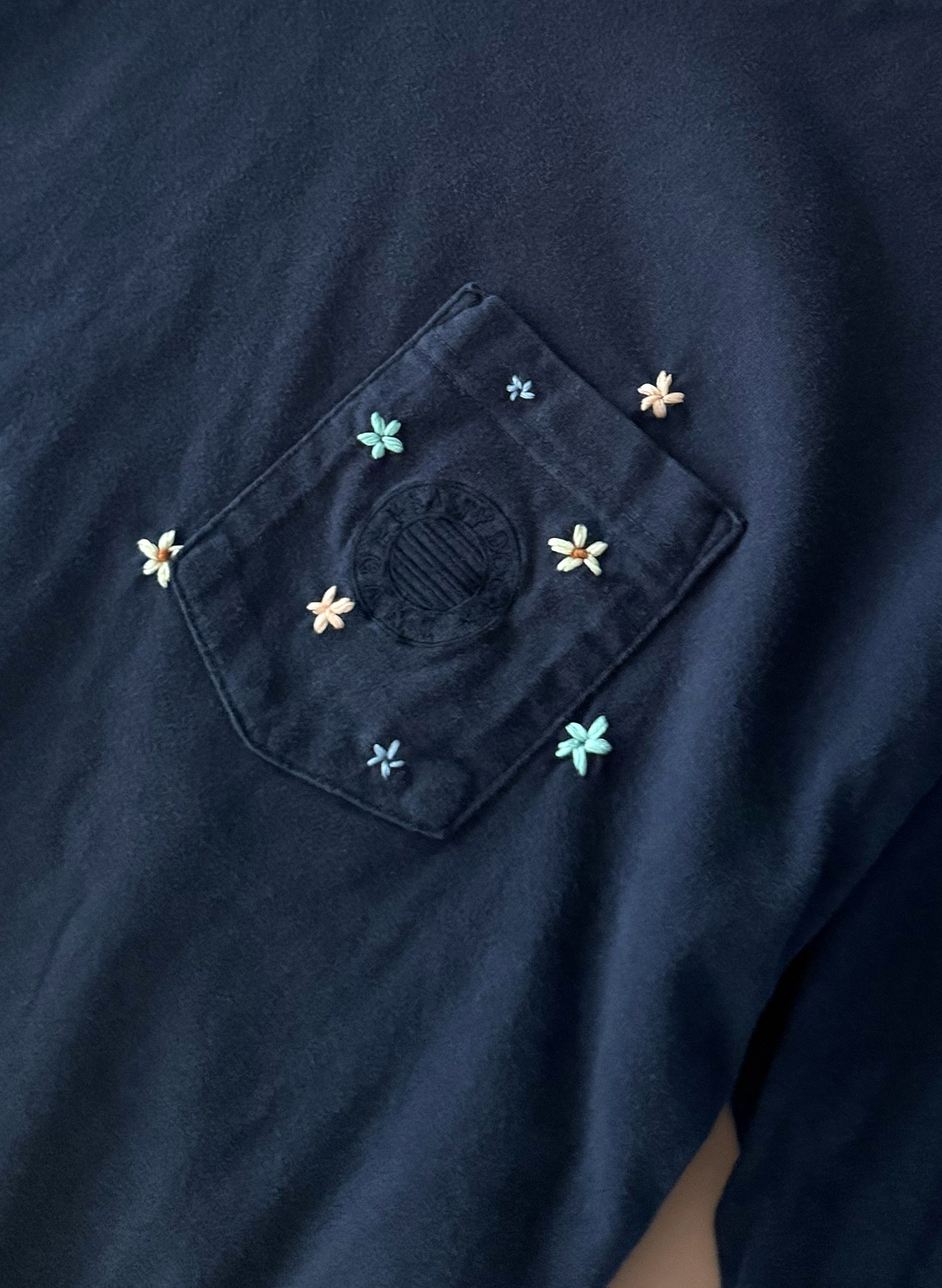 Wildflower Cropped Pocket T-Shirt (M/L)