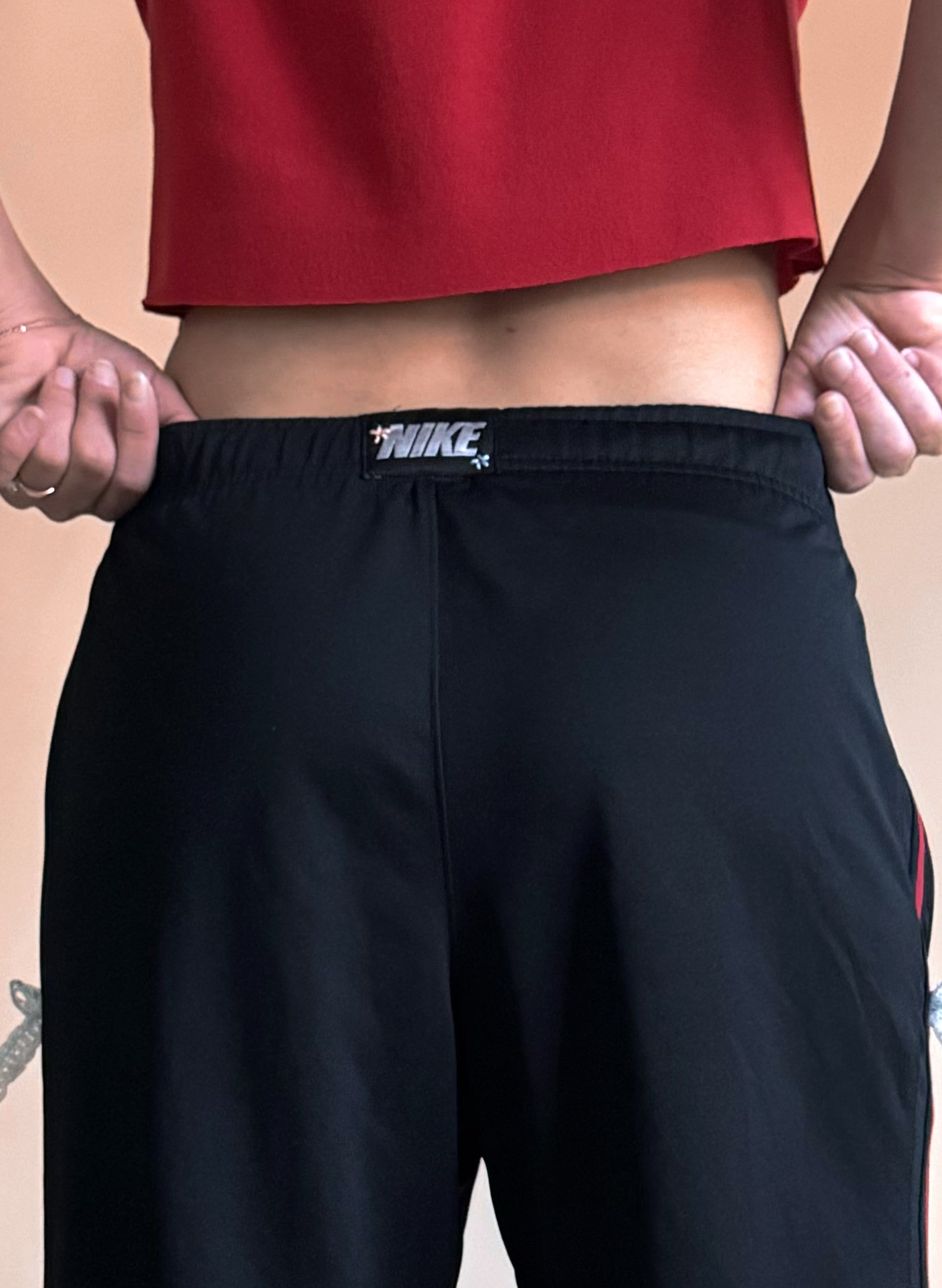 Nike Lace Ribbon Track Pants (S/M)