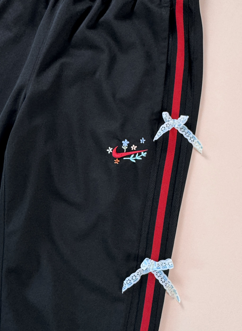 Nike Lace Ribbon Track Pants (S/M)