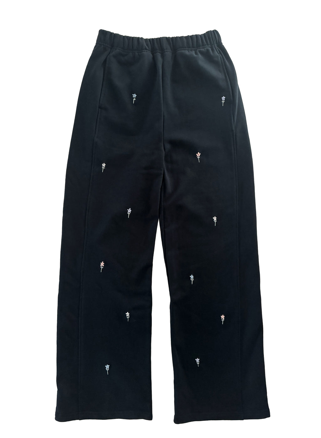 Organic Wide Leg Pants - Black