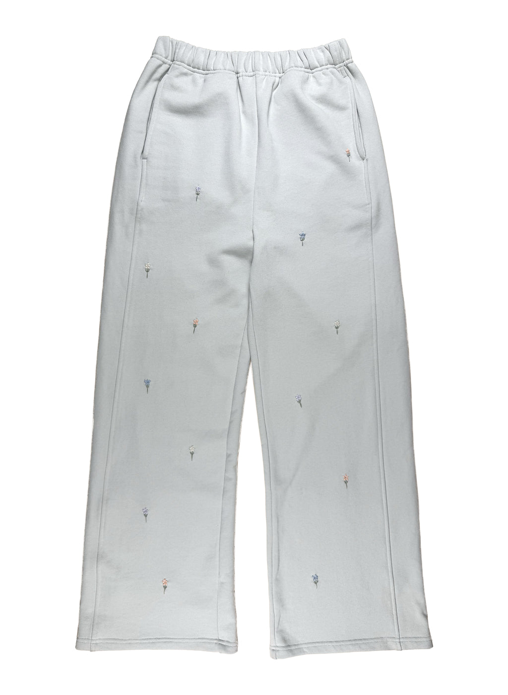 Organic Wide Leg Pants - Mist