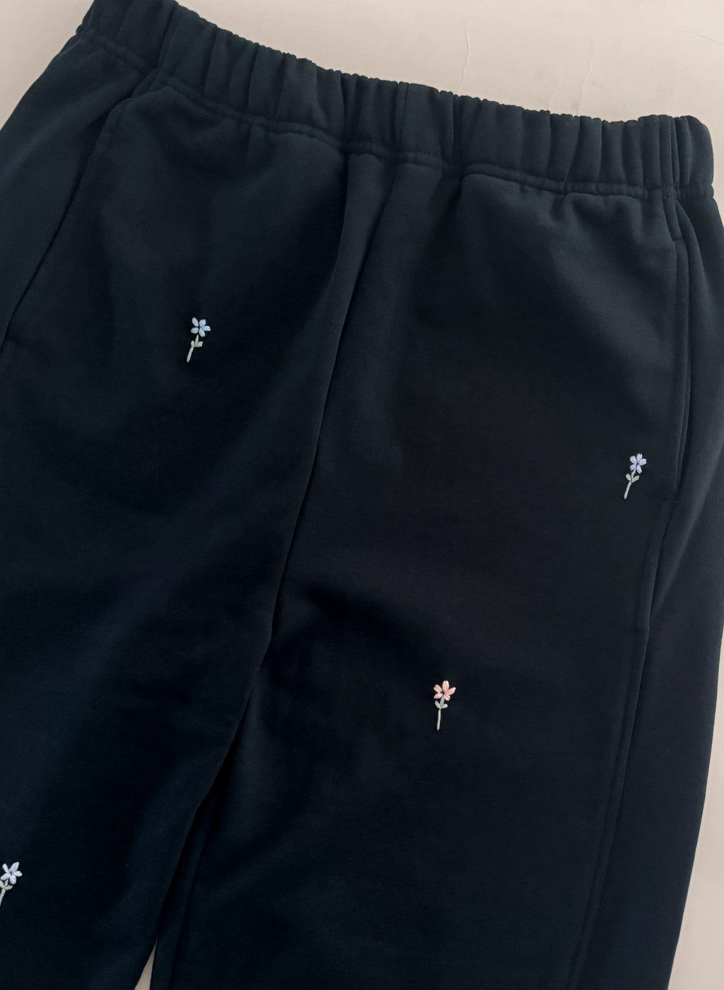 Organic Wide Leg Pants - Black