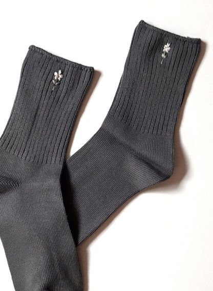Single Stem Organic Socks