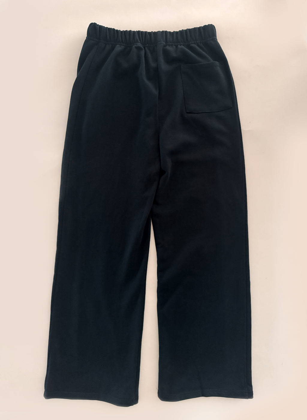 Organic Wide Leg Pants - Black