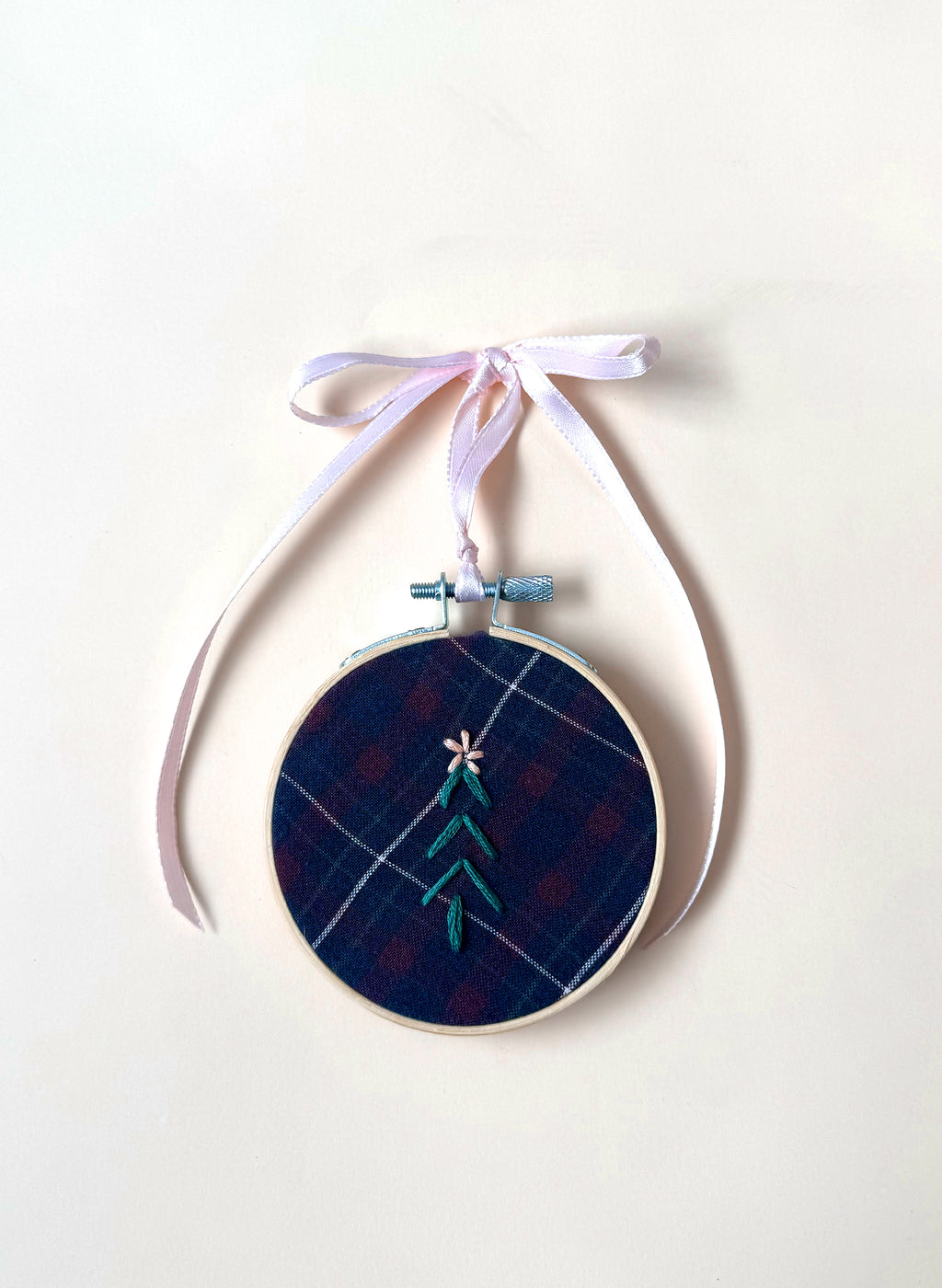 Holiday Tree Upcycled Ornament