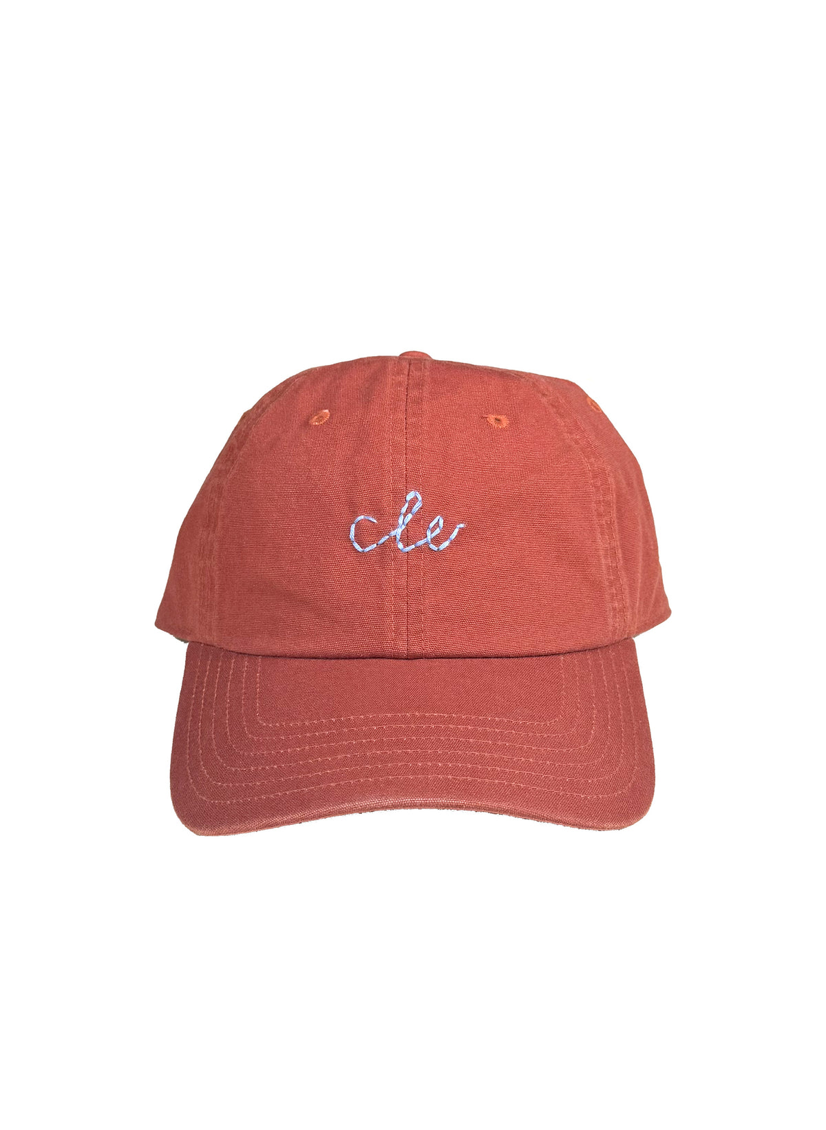 CLE Organic Dad Hat - Red
