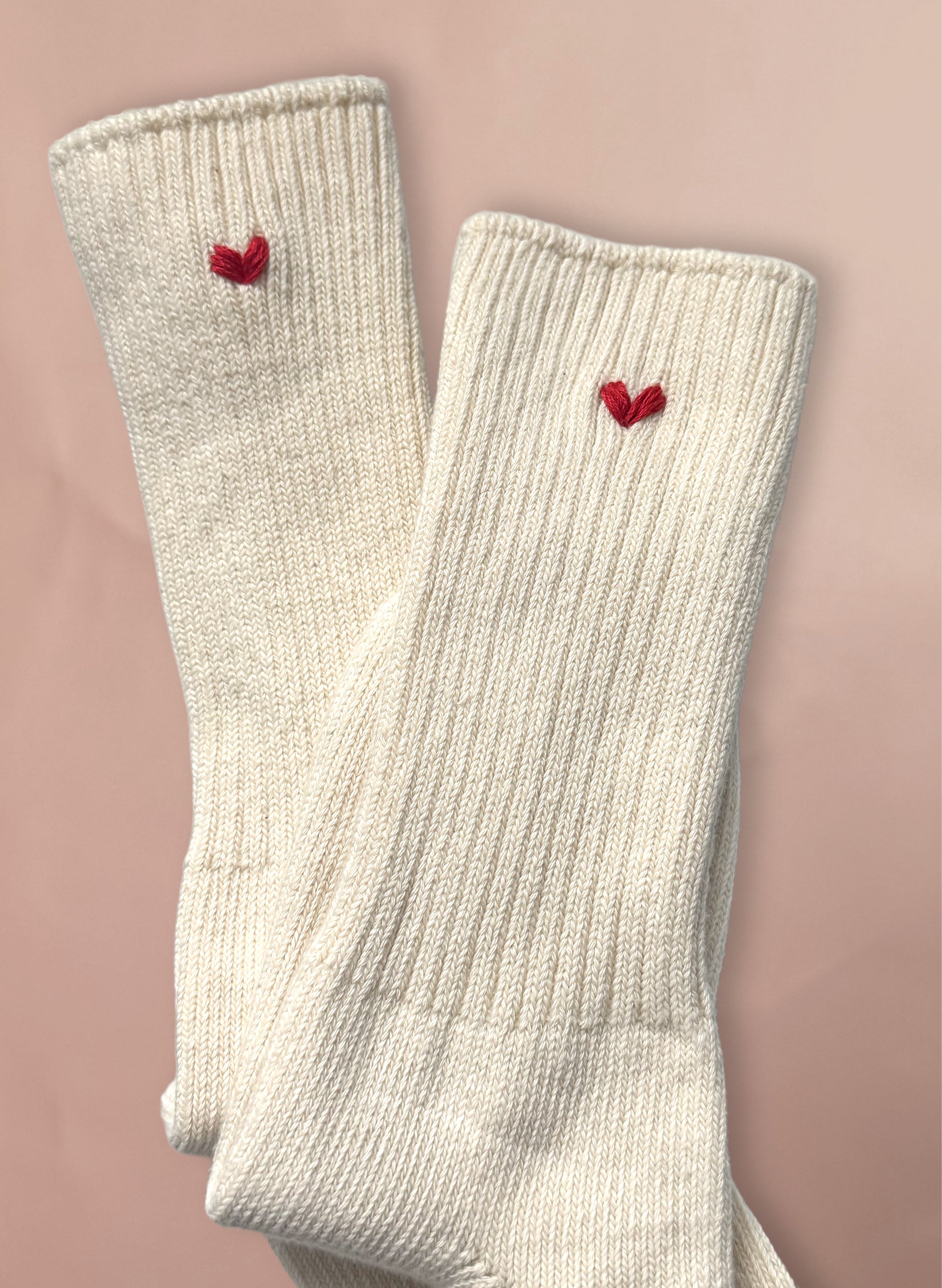 Heart Organic Socks