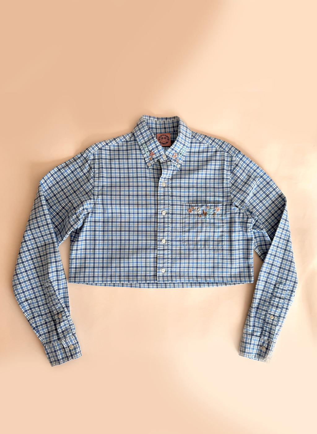 Reworked Crop Shirt - S