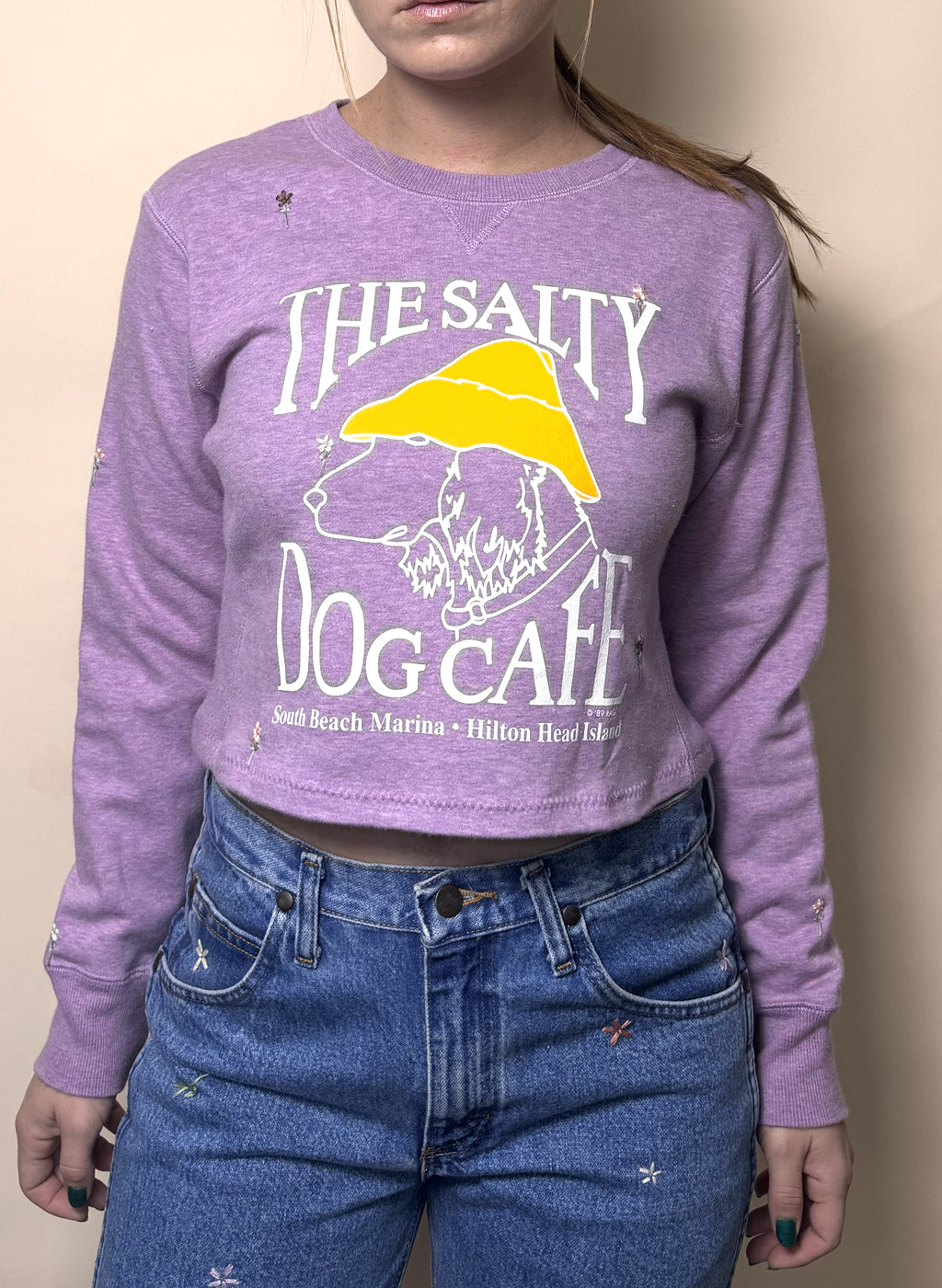 Salty Dog Cropped Pullover