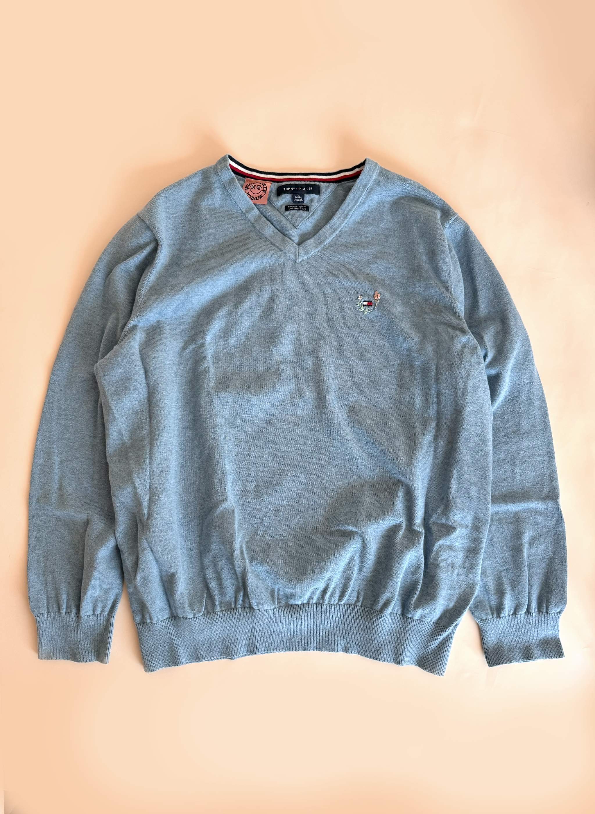 Wildflower V-Neck Sweater - XL