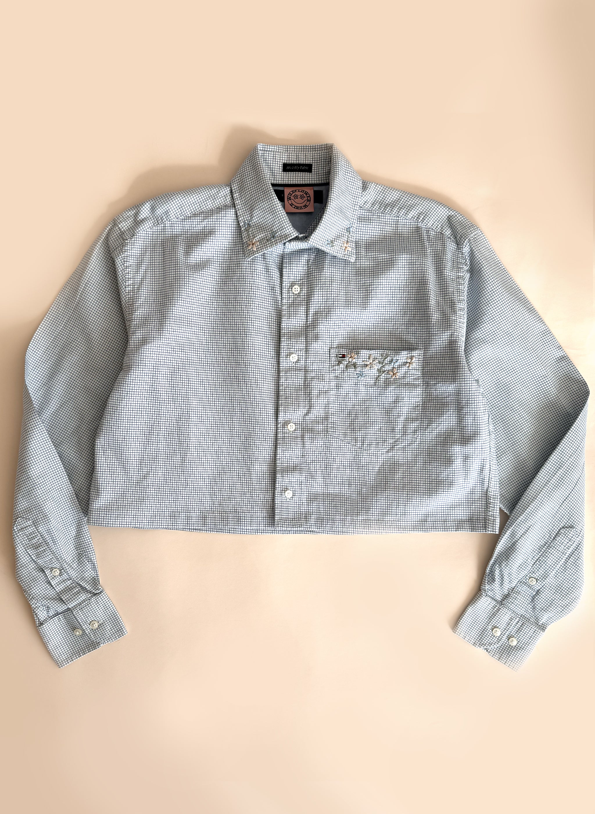 Reworked Crop Shirt - S
