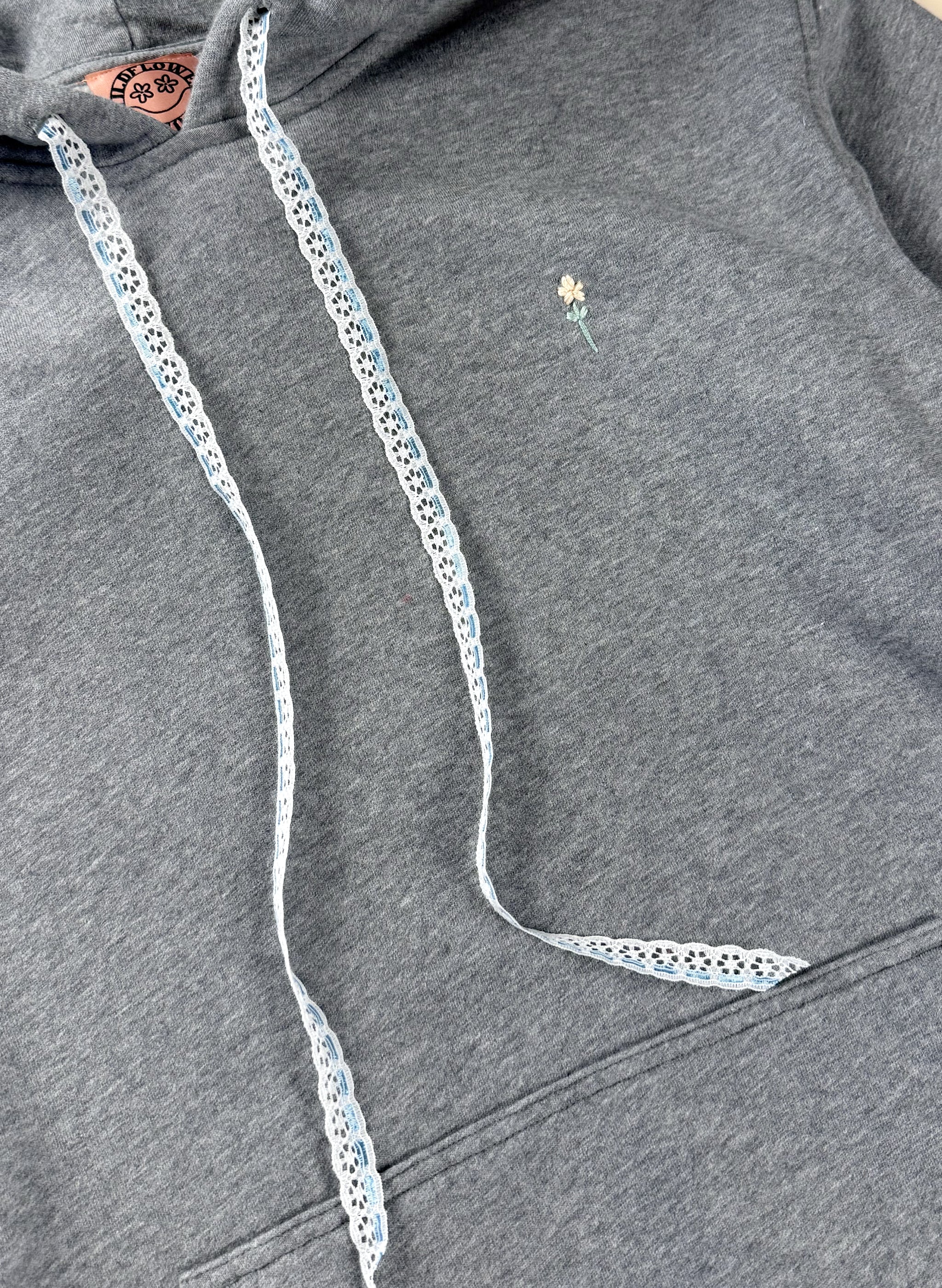 Wildflower Ribbon Hoodie (M)