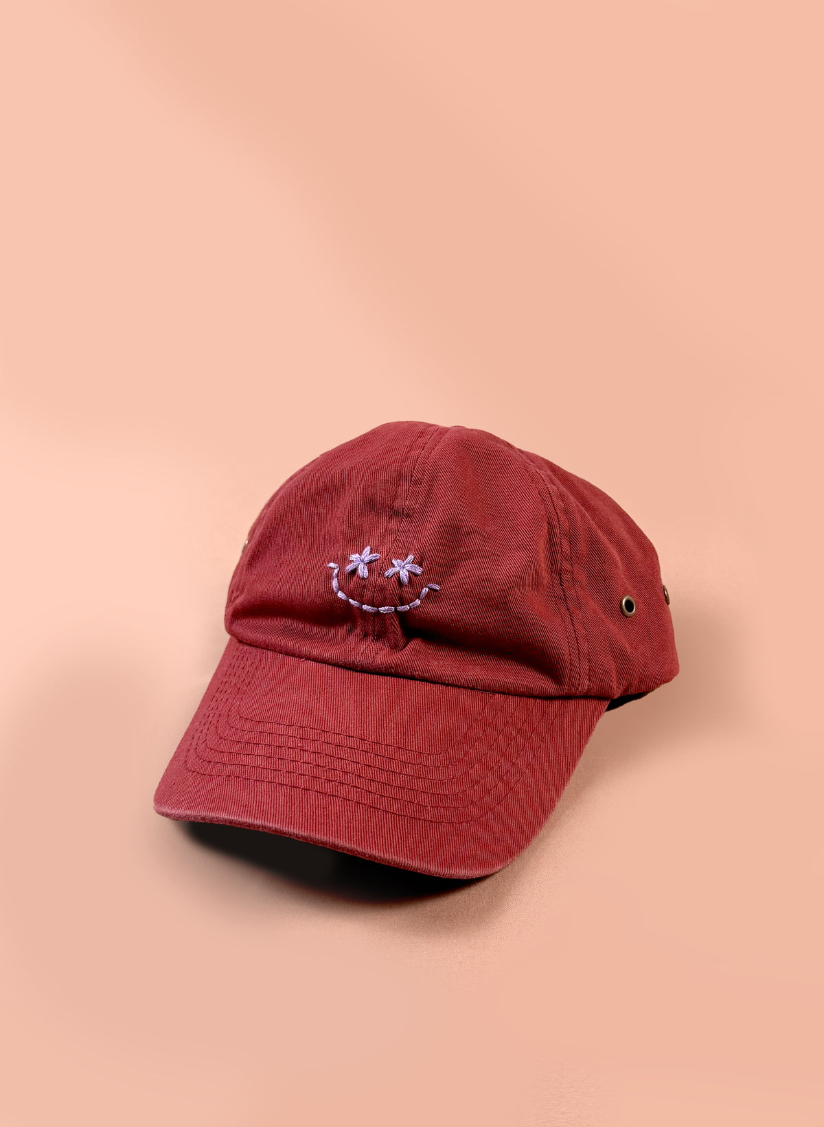 Wildflower Smiley Dad Hat