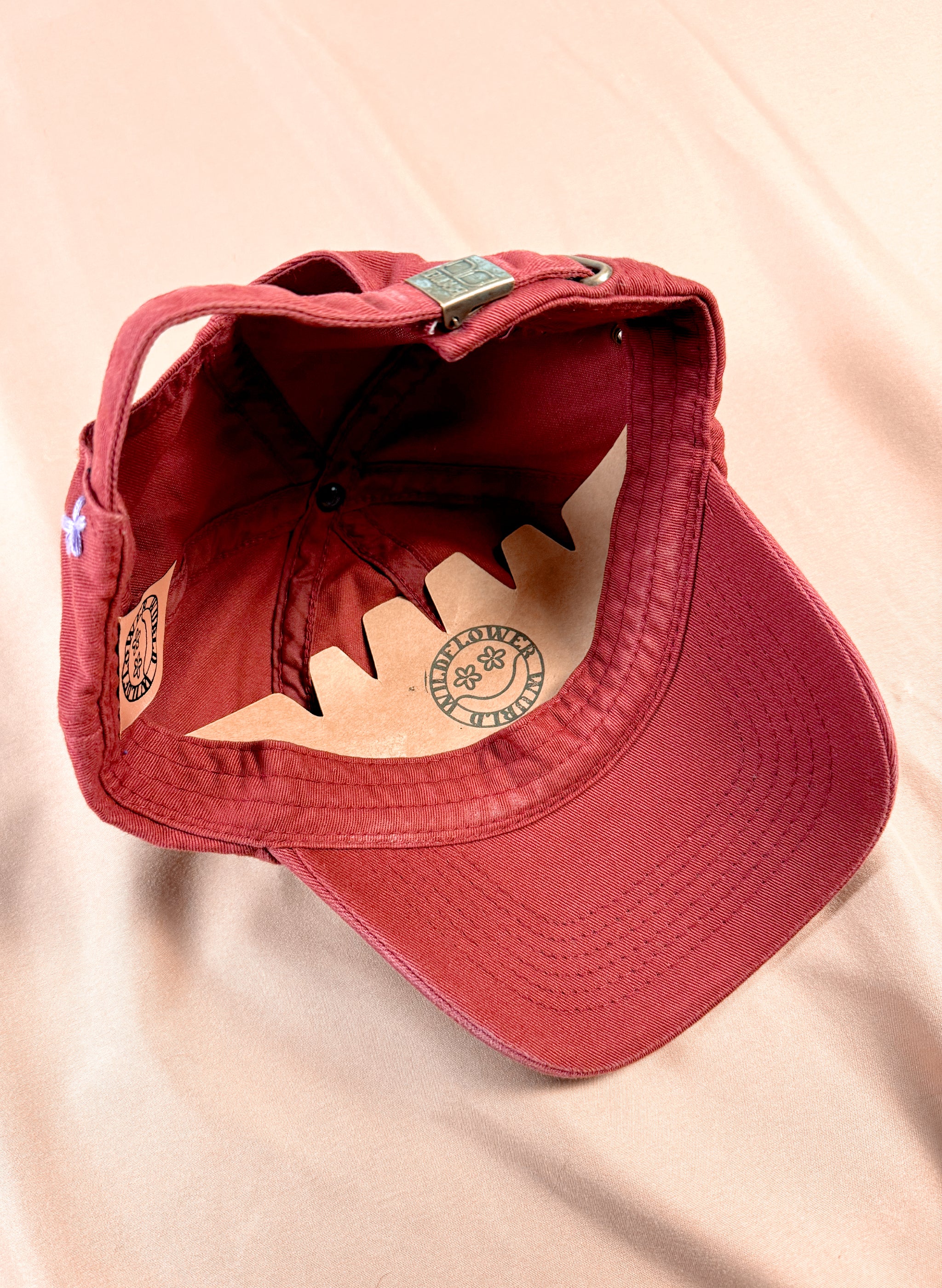 Wildflower Smiley Dad Hat