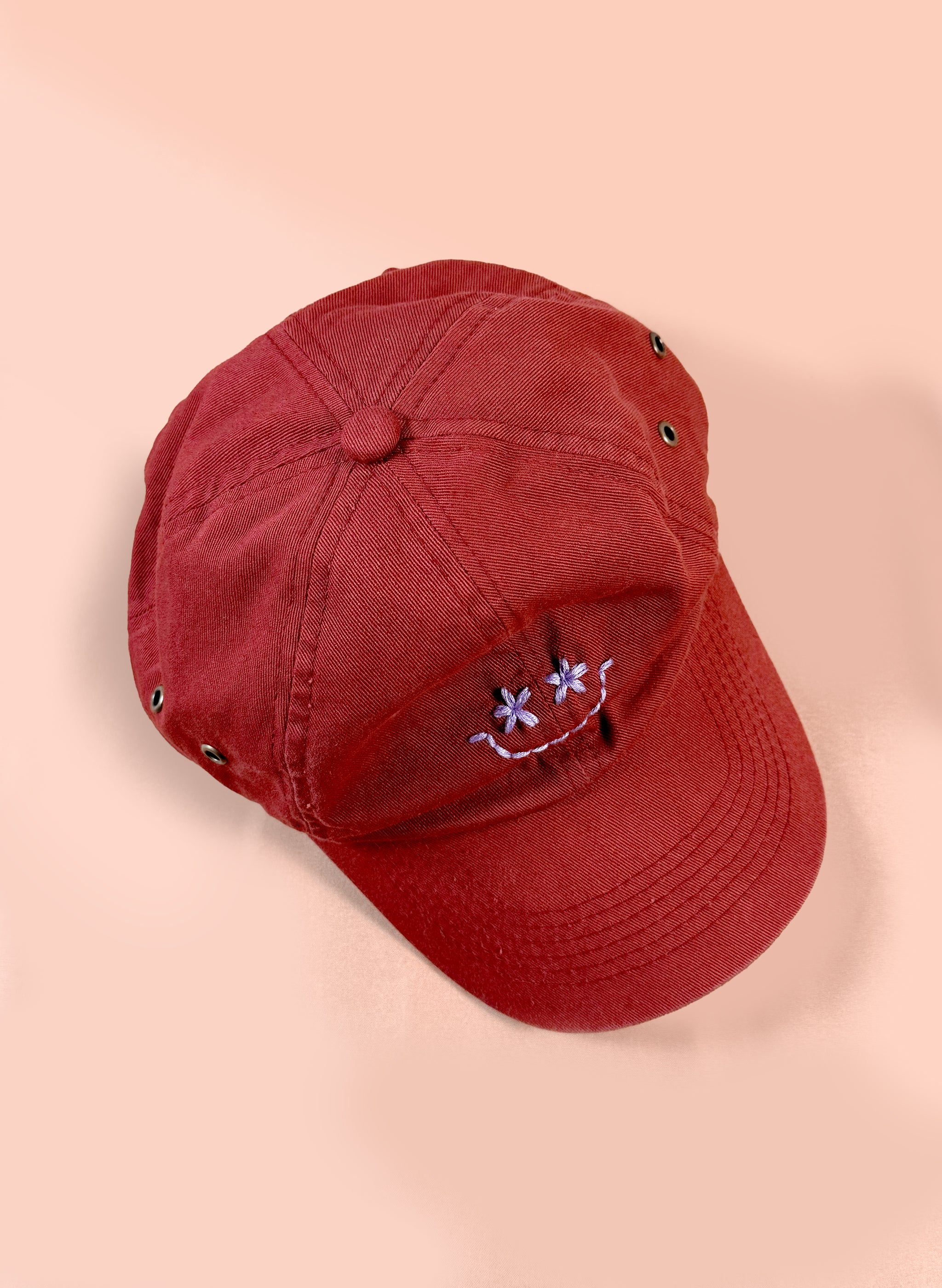 Wildflower Smiley Dad Hat