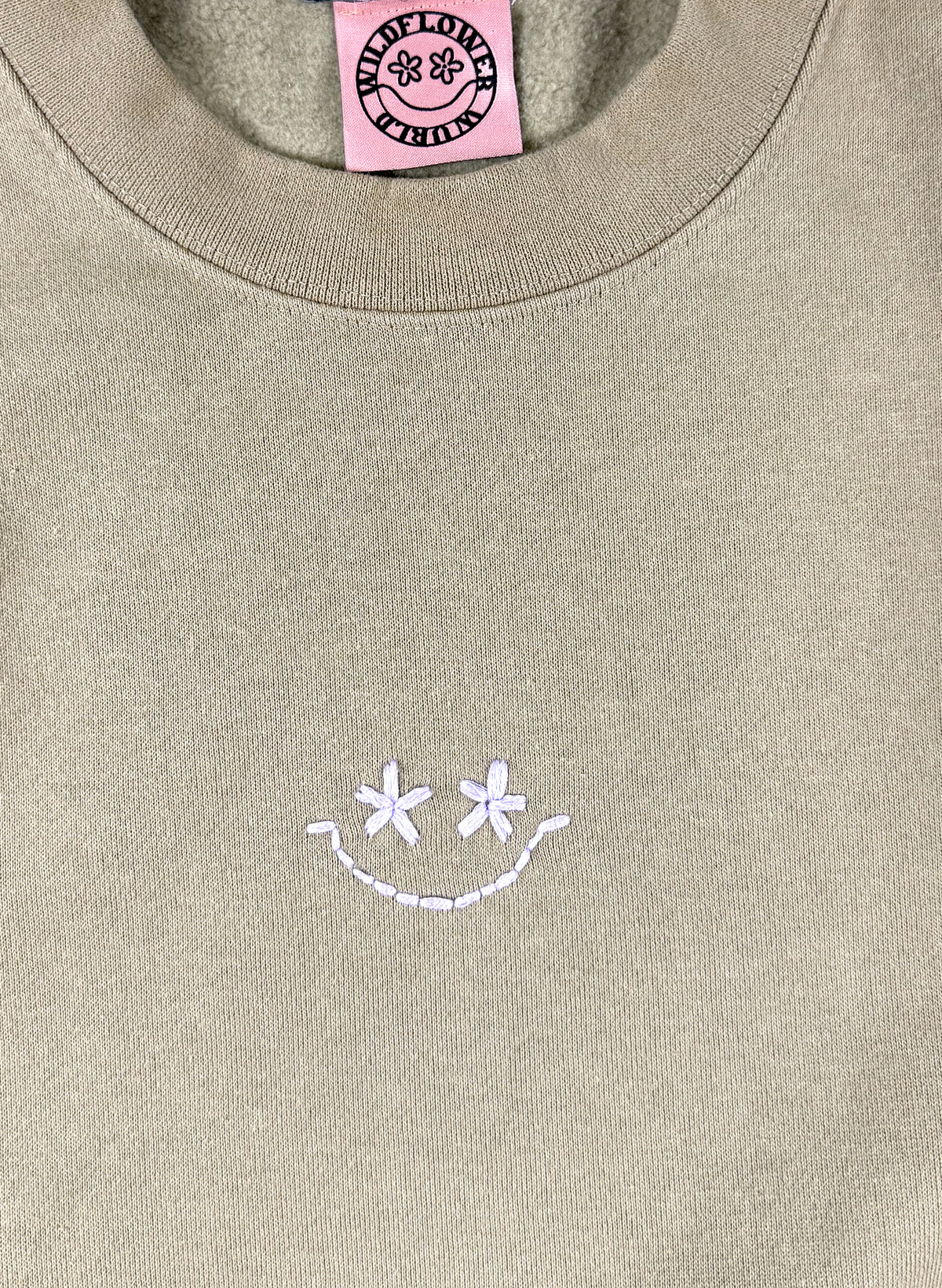 Wildflower Smiley Pullover (L)