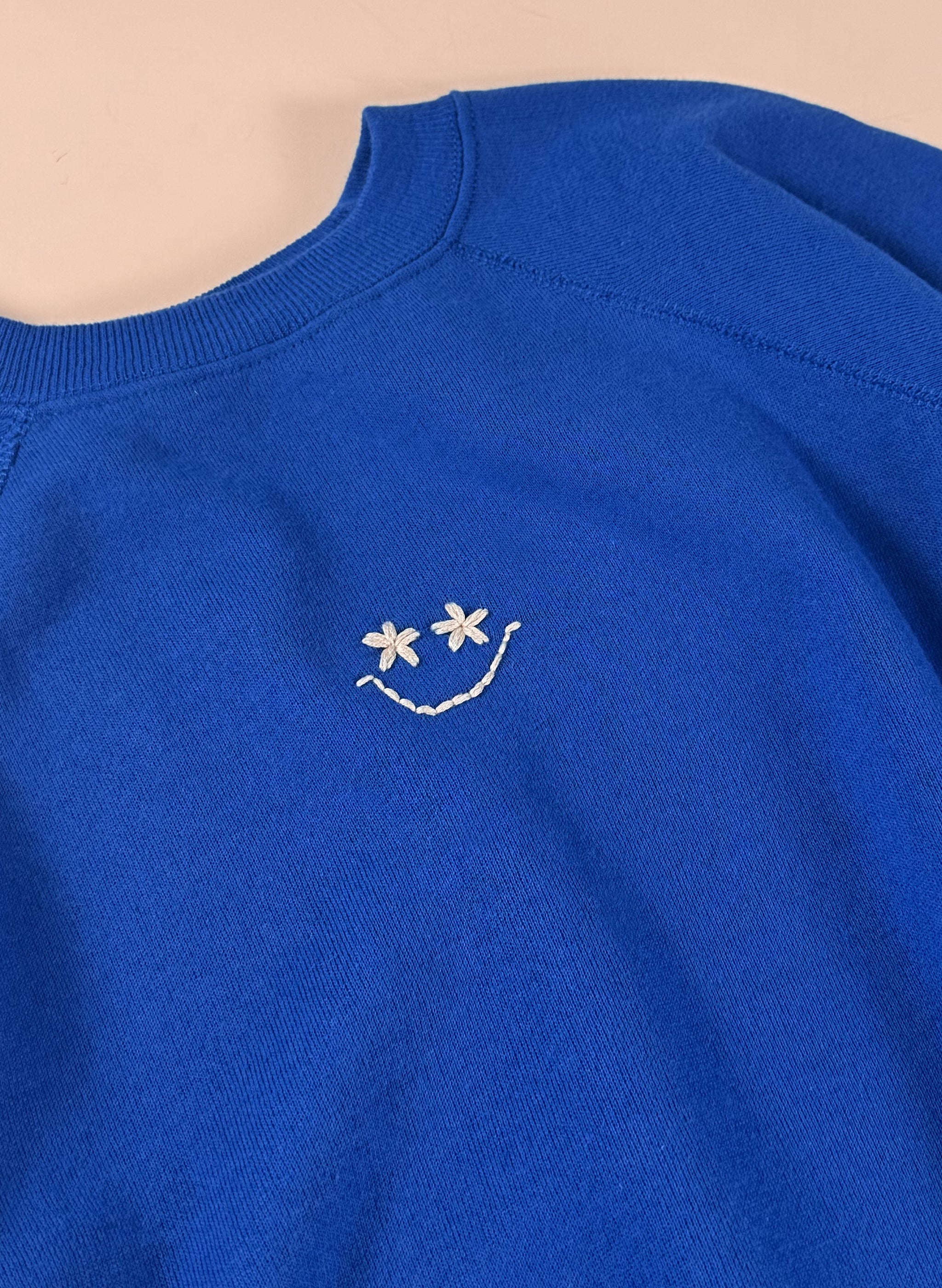 Wildflower Smiley Pullover (L)