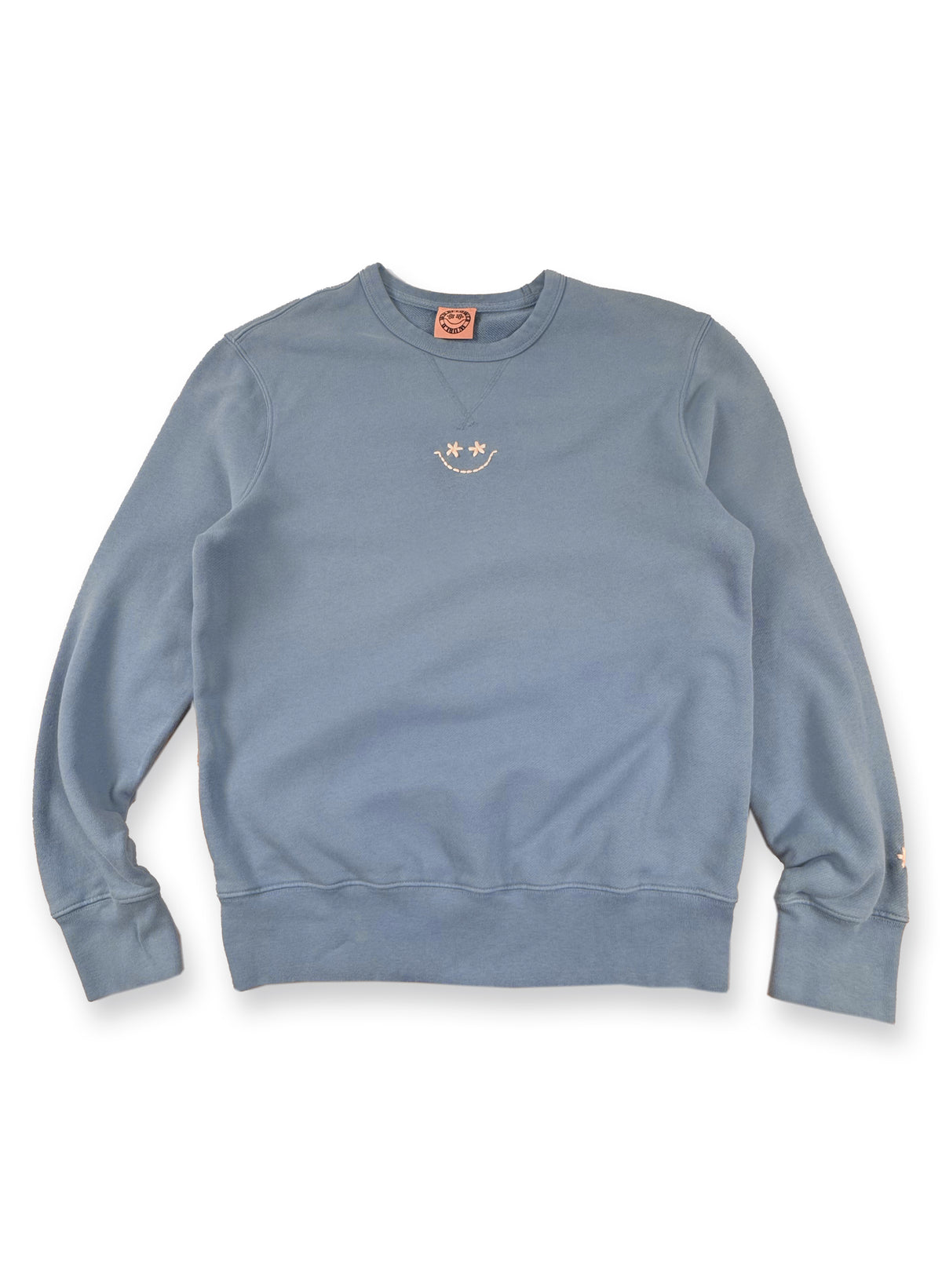 Wildflower Smiley Pullover (S)