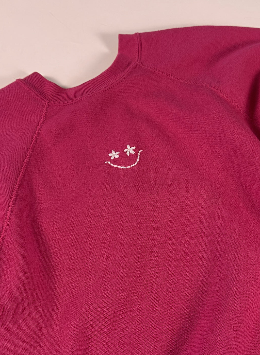 Wildflower Smiley Pullover (L)
