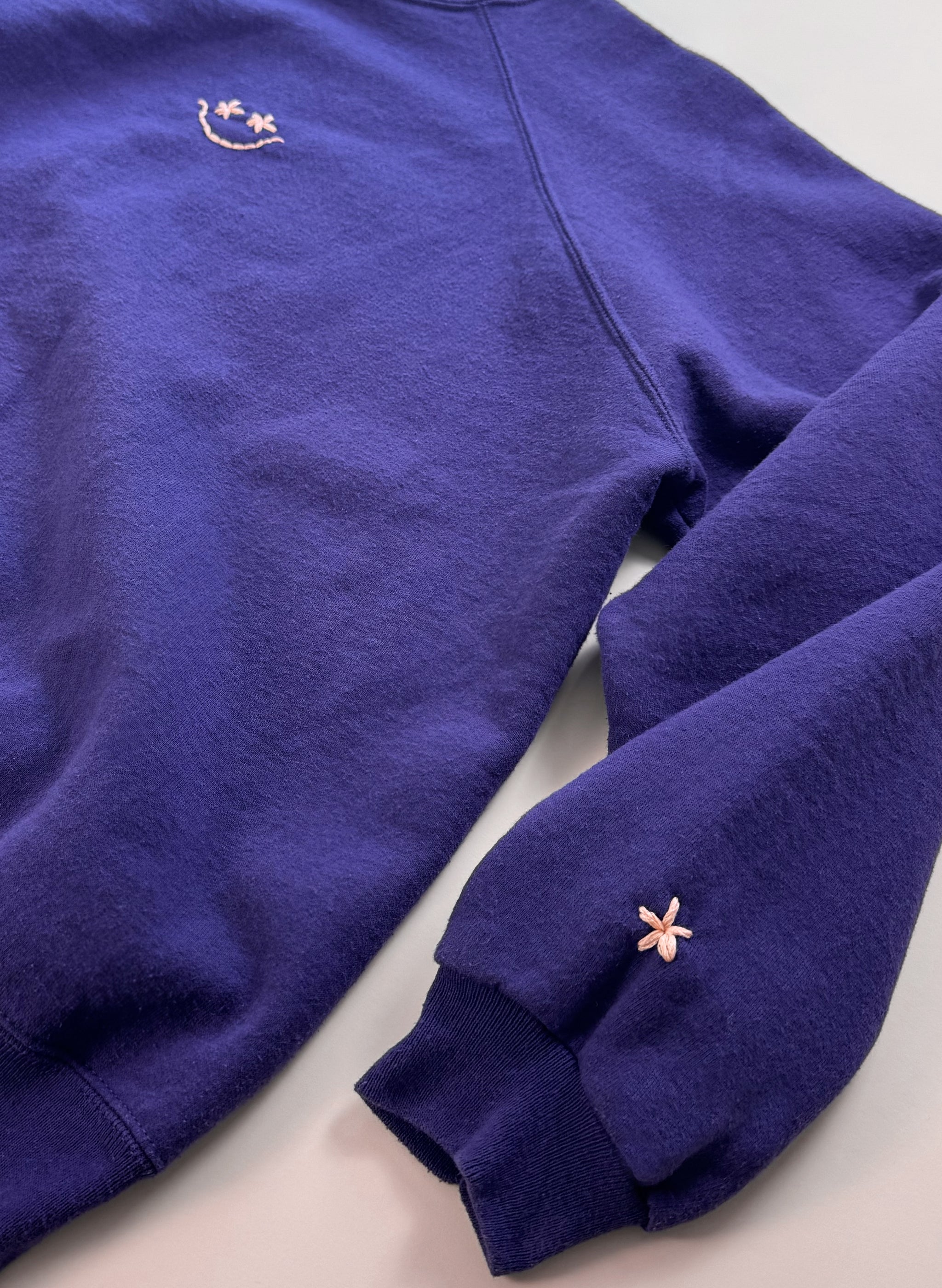 Wildflower Smiley Pullover (M)