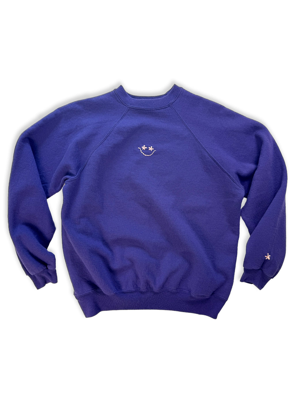 Wildflower Smiley Pullover (M)