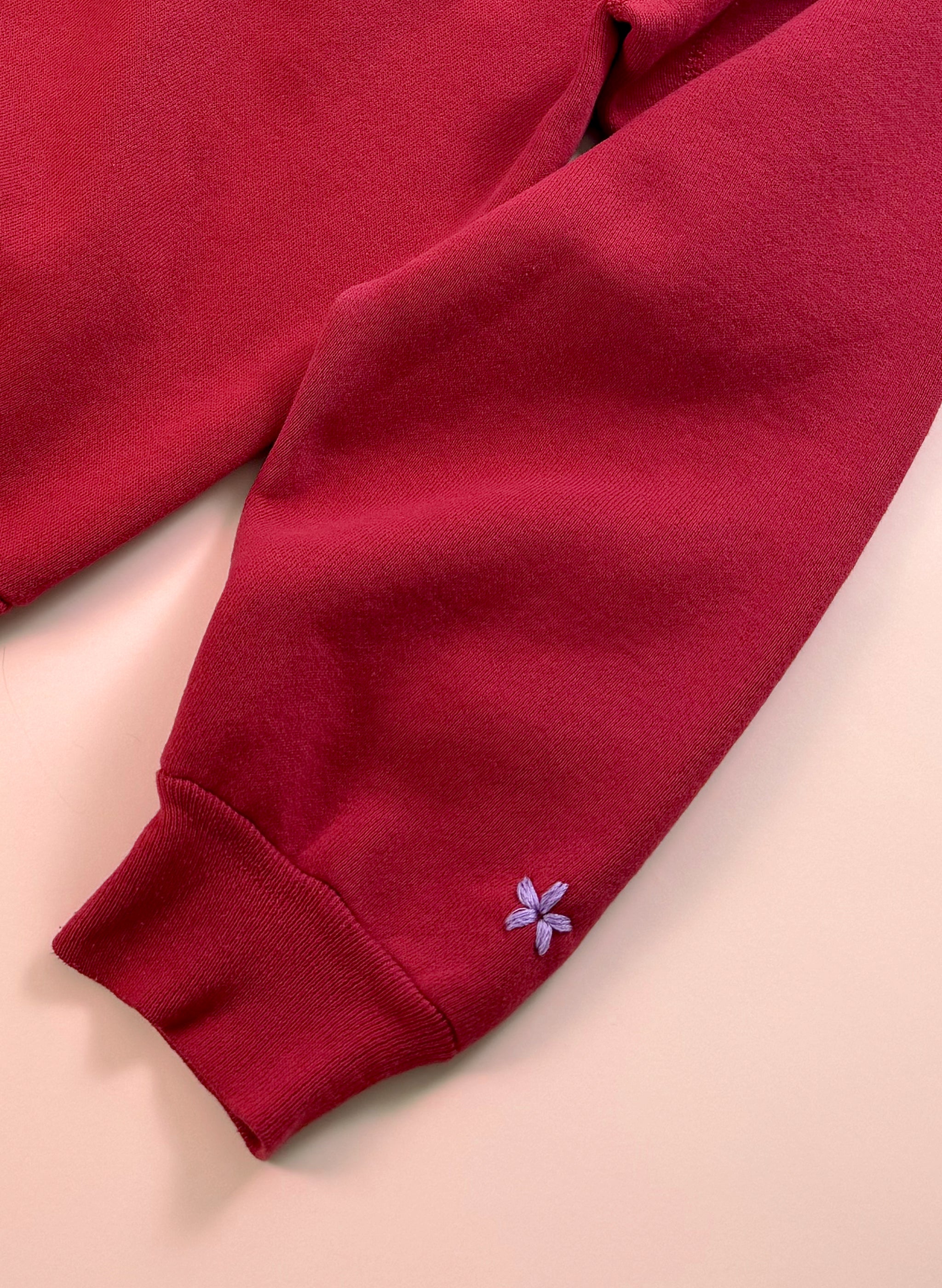 Wildflower Smiley Pullover (M)