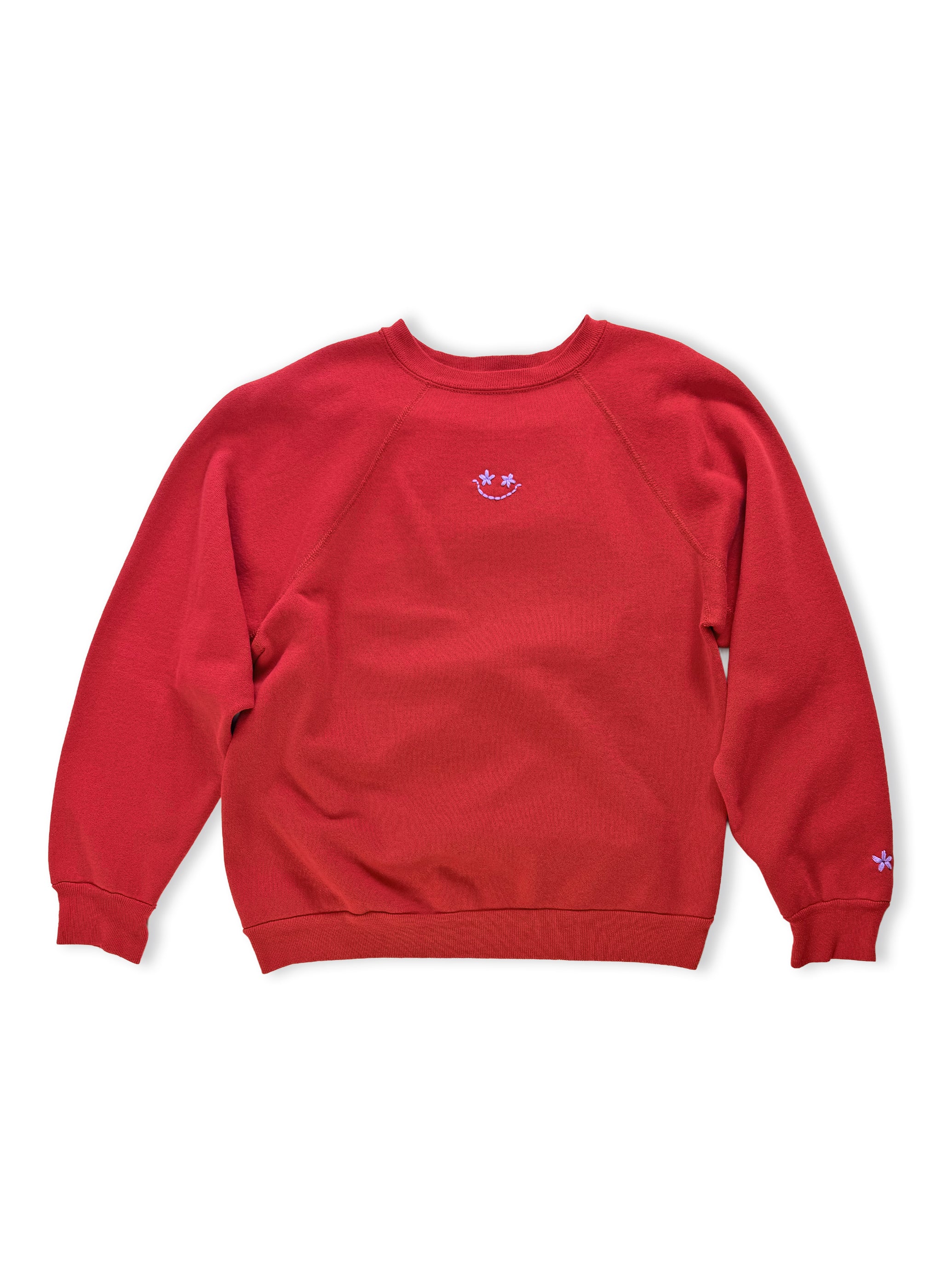 Wildflower Smiley Pullover (M)