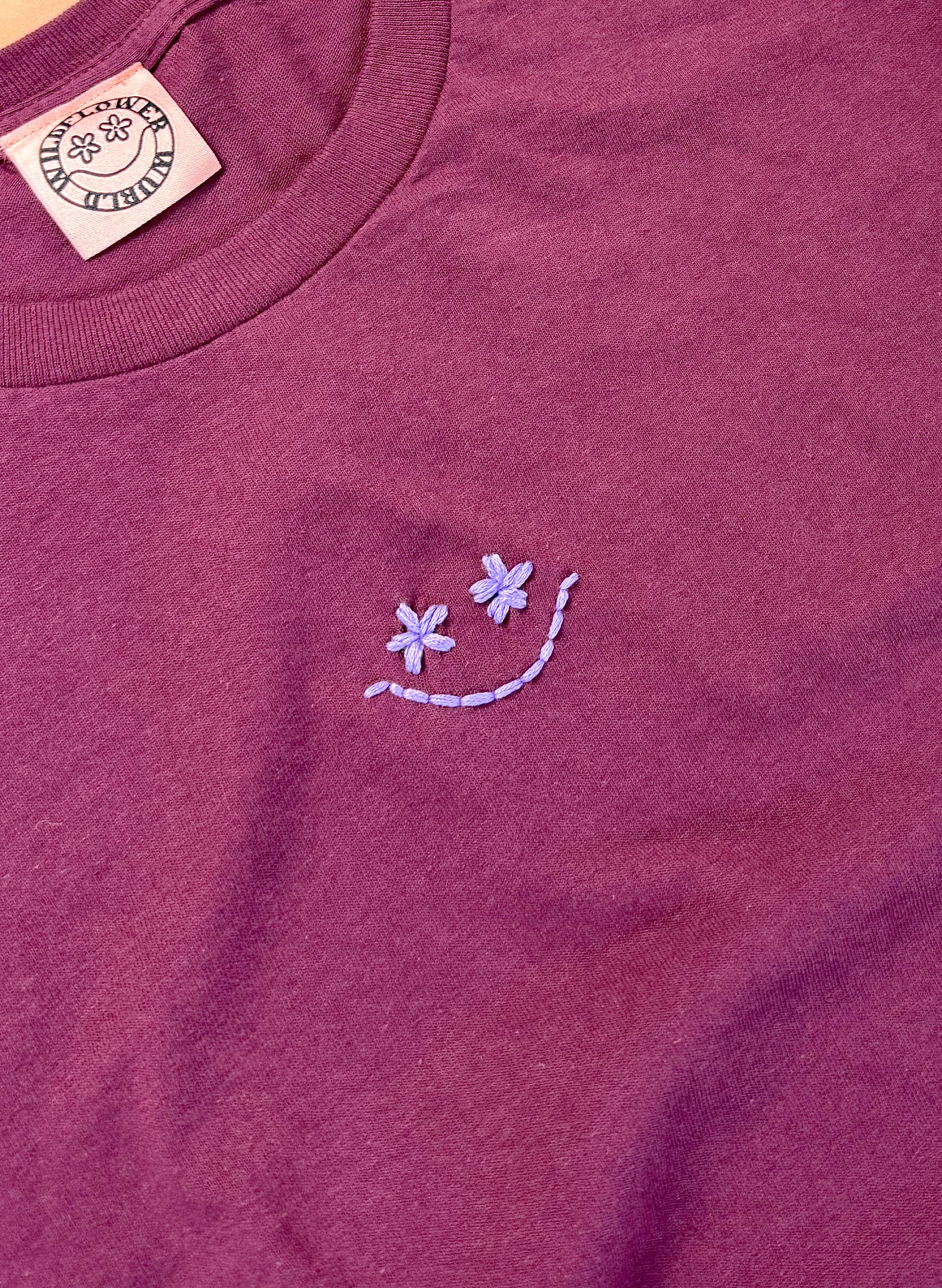 Wildflower Smiley T-Shirt (L)