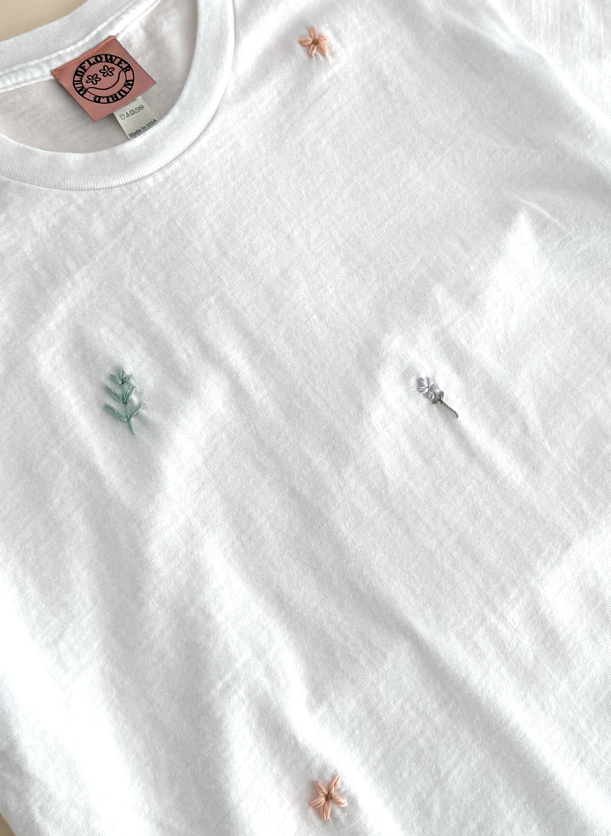 Meadow Organic T-Shirt - White