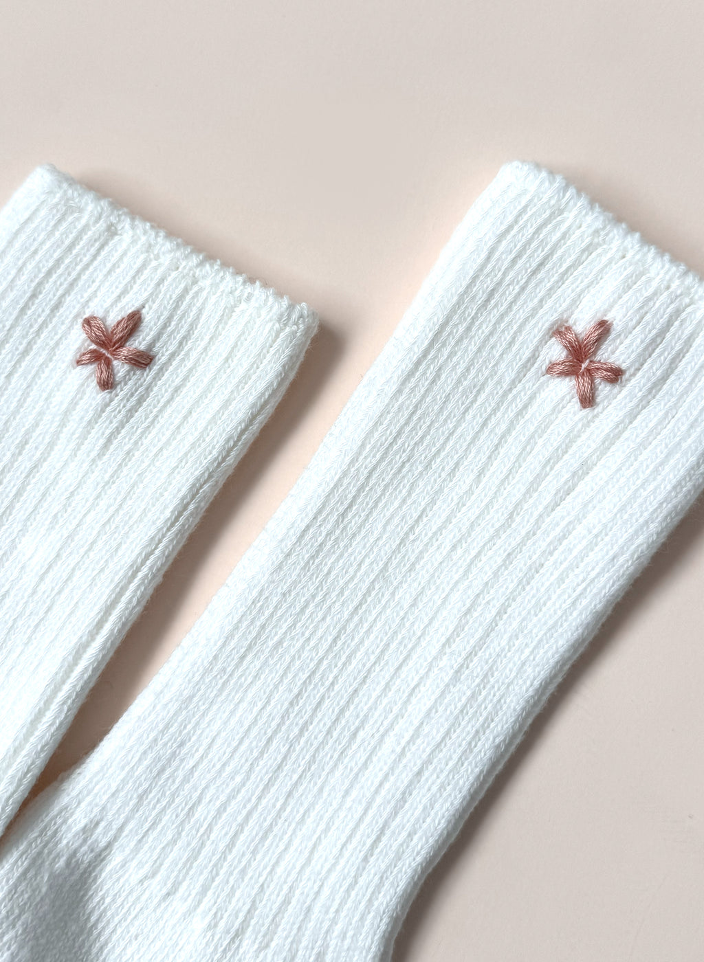 Wildflower Organic Socks - White
