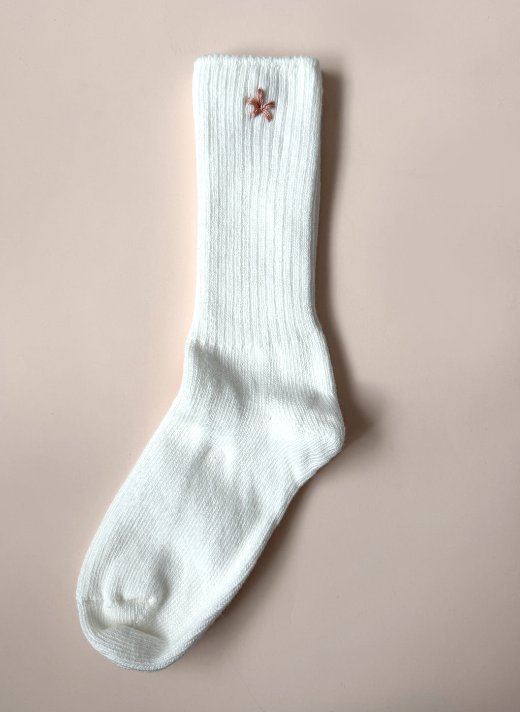 Wildflower Organic Socks - White