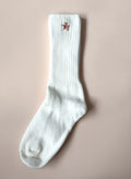 Wildflower Organic Socks - White