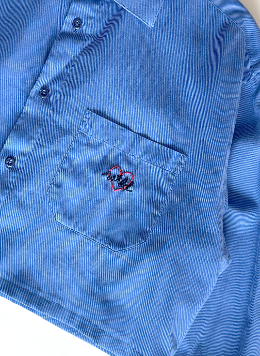 Reworked Crop Shirt - L