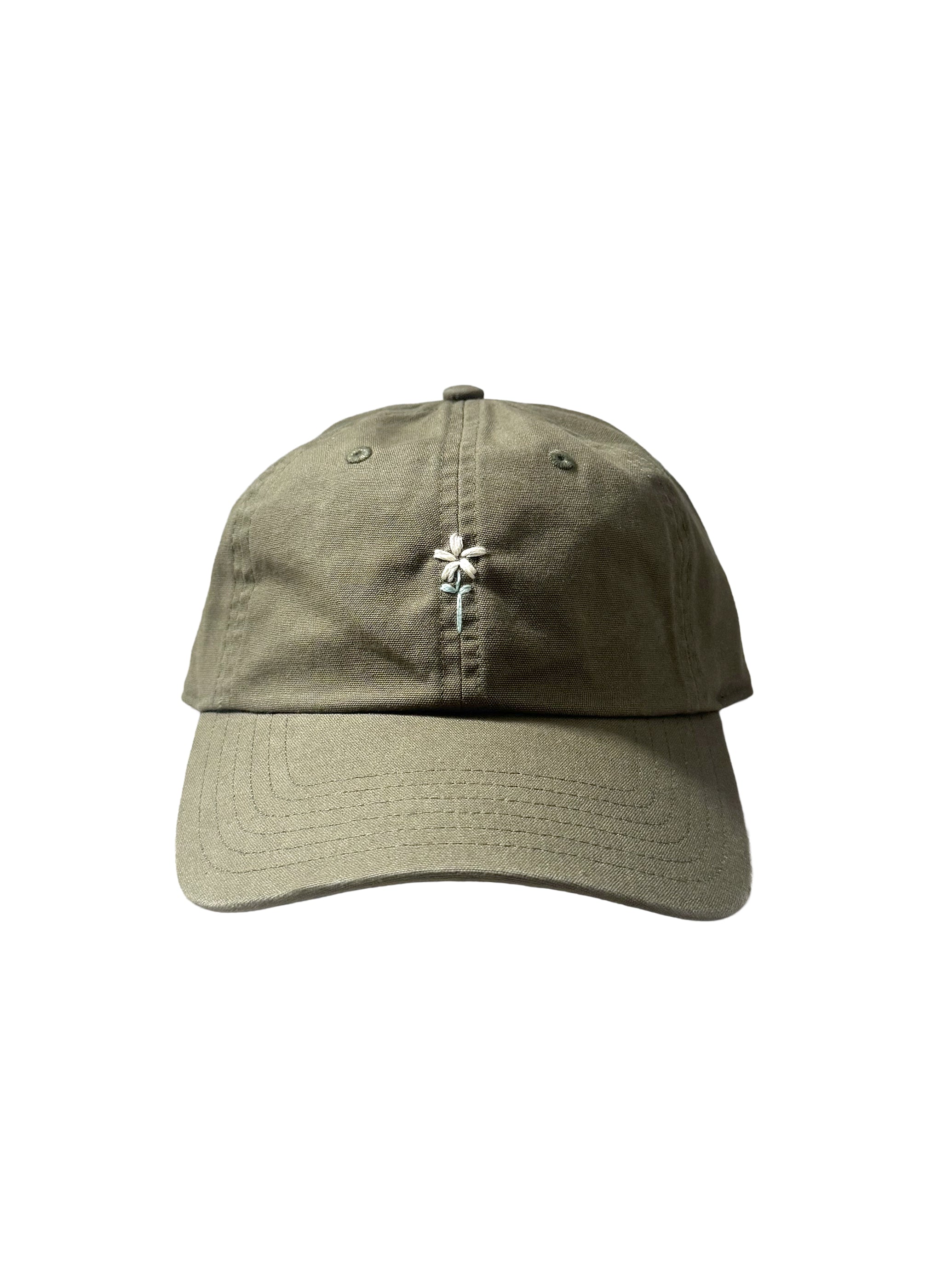 Wildflower Organic Dad Hat - Olive