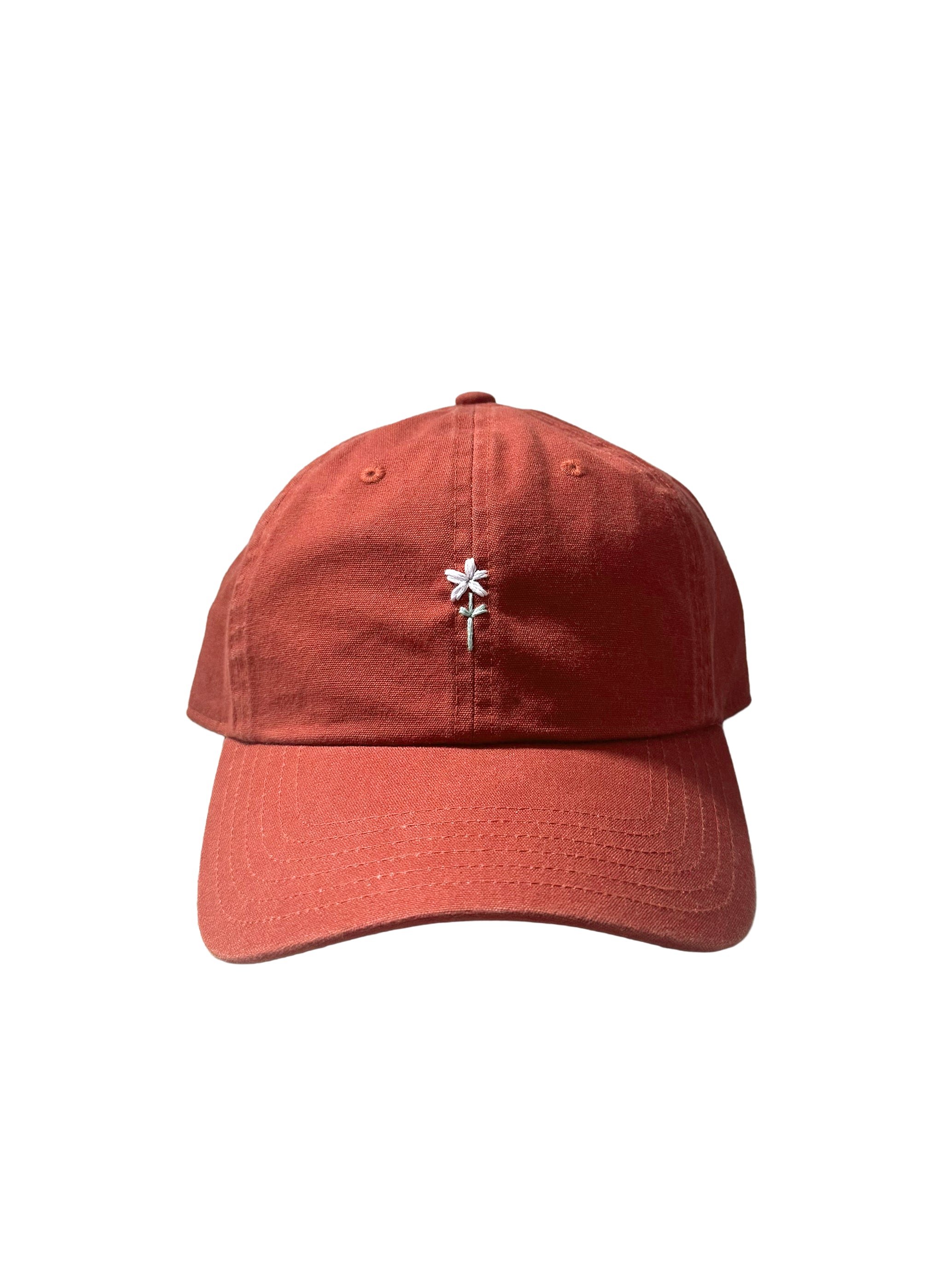 Wildflower Organic Dad Hat - Red