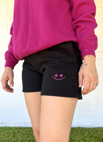 Reworked Smiley Sweatshorts (XSmall-Small)